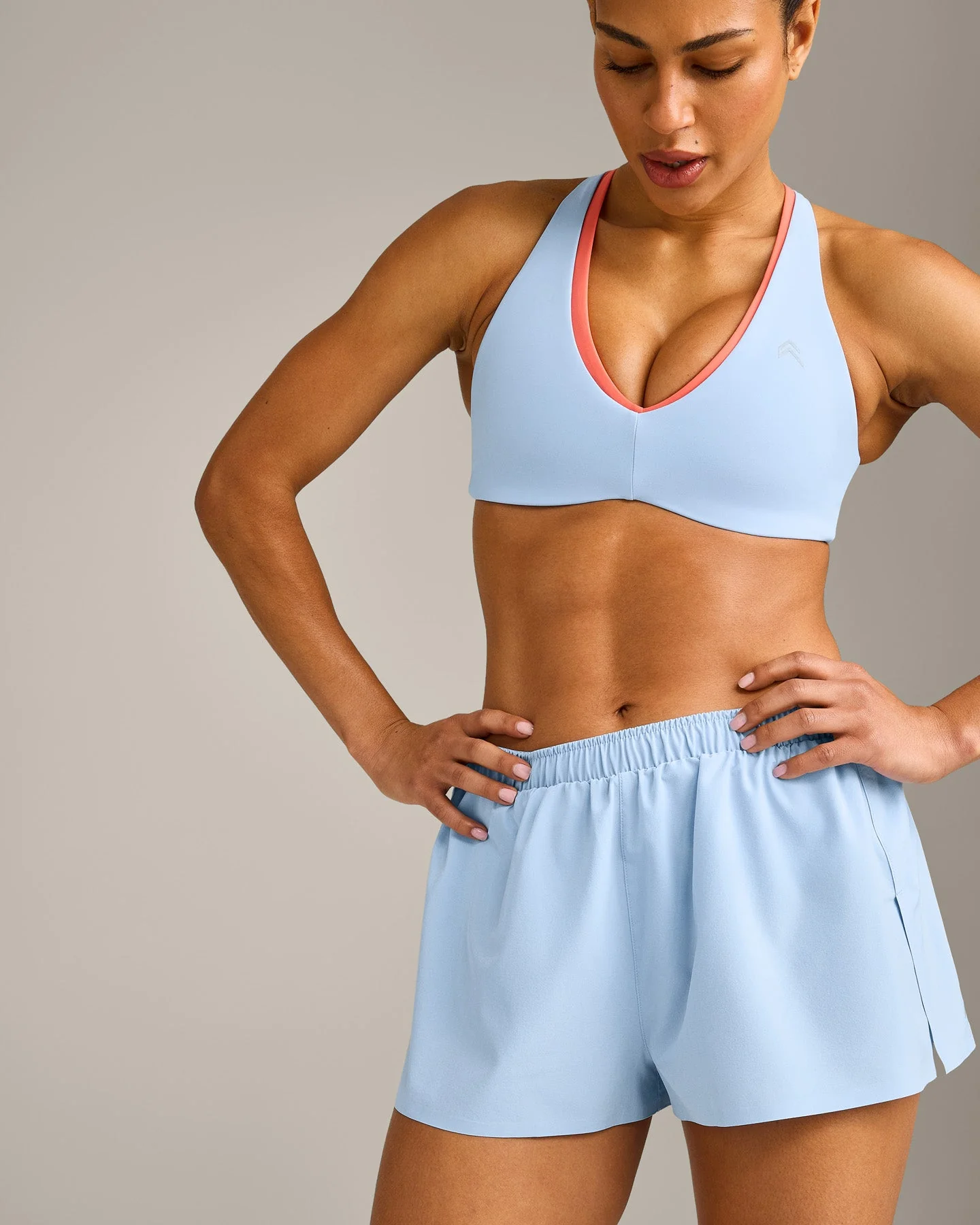 AirMove™ Lined Shorts 2" with Pocket New Branding | Powdered Blue - Image 4