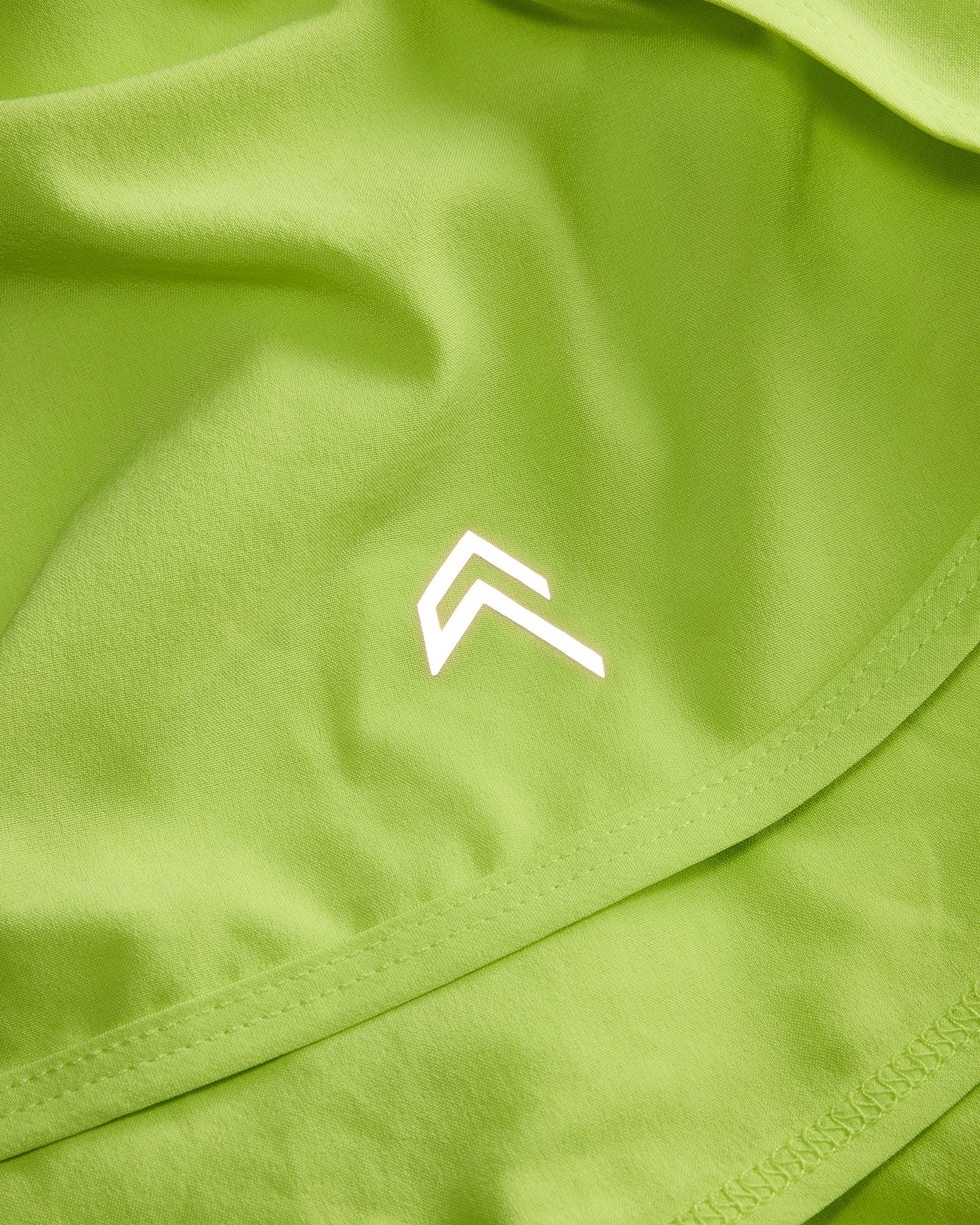 AirMove™ Lined Shorts 3" with Reflective Logo | Citrus Green - Image 5