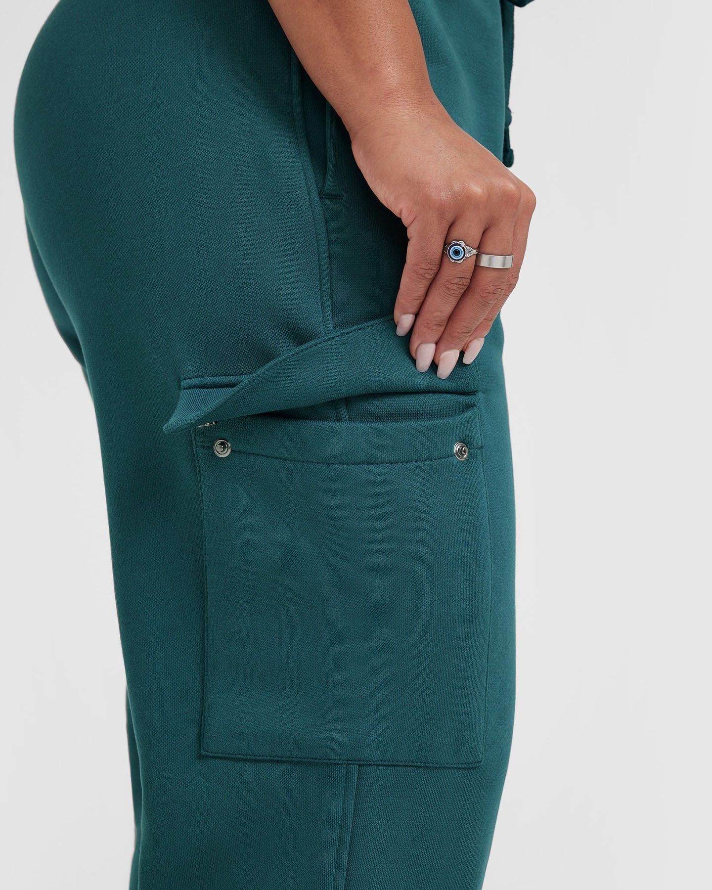 All Day Est 2020 Cargo Joggers | Marine Teal - Image 5