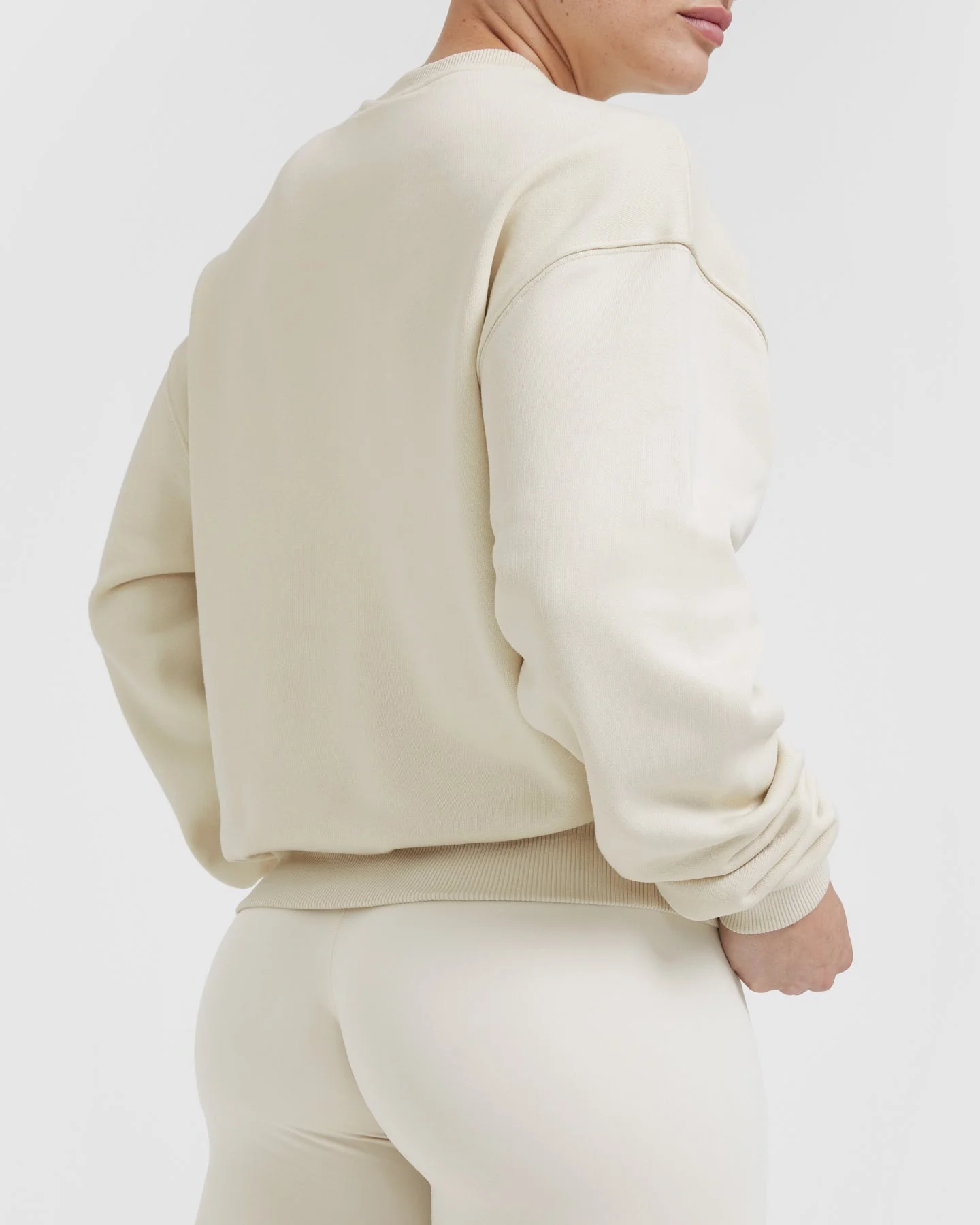 All Day Est 2020 Oversized Sweatshirt | Vanilla - Image 5