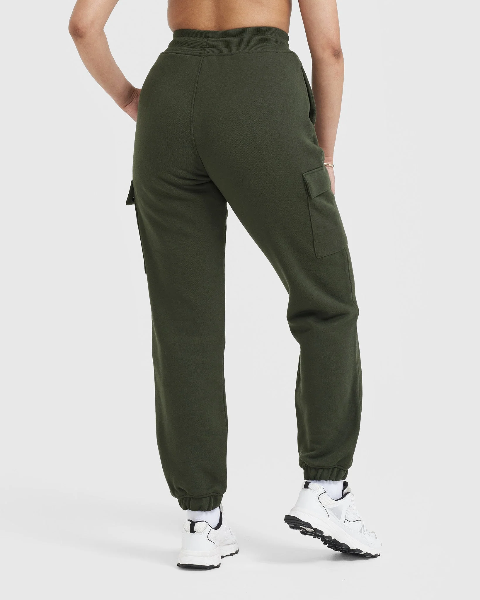 All Day Lightweight Cargo Joggers | Khaki - Image 2