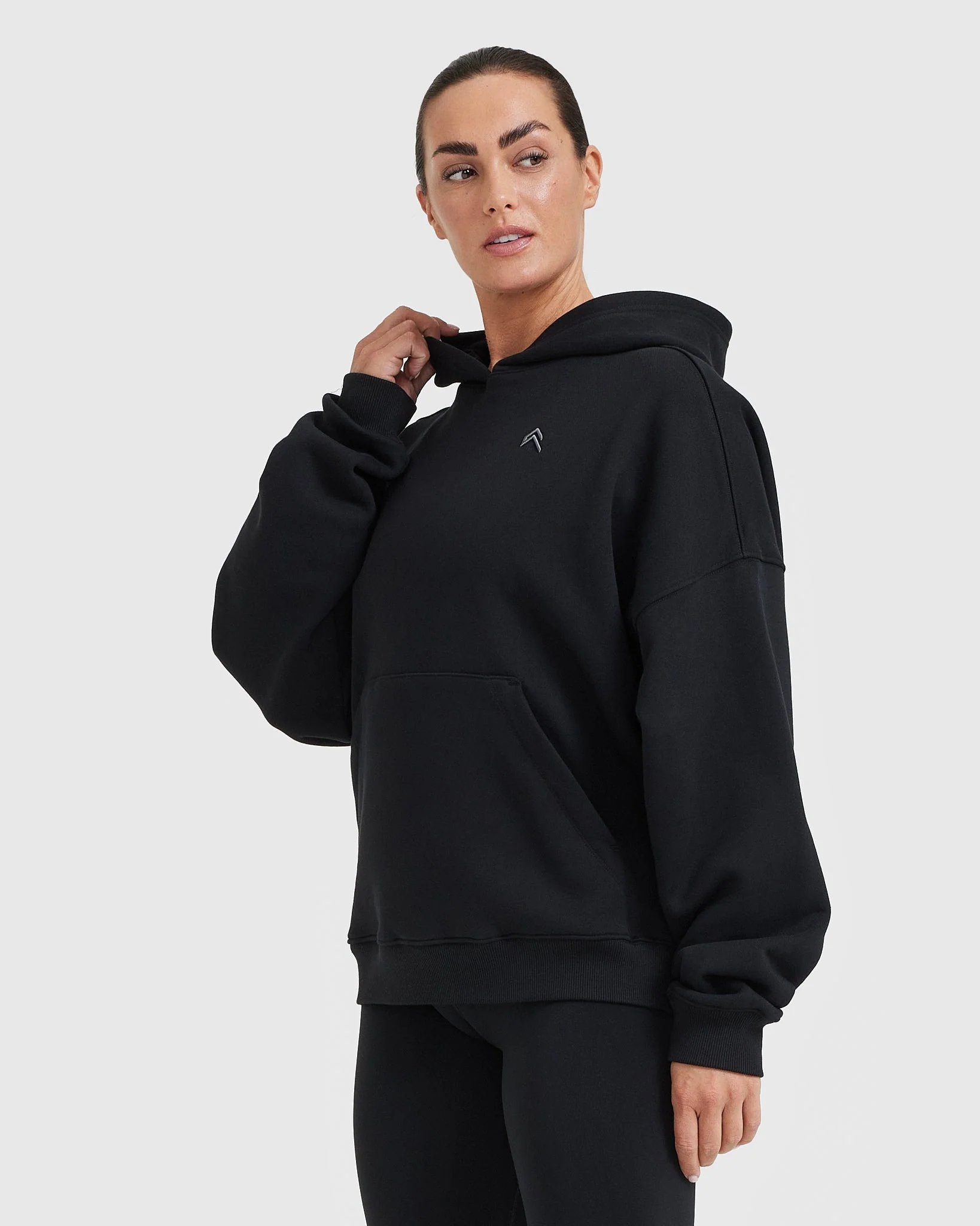All Day Oversized Hoodie | Black - Image 3