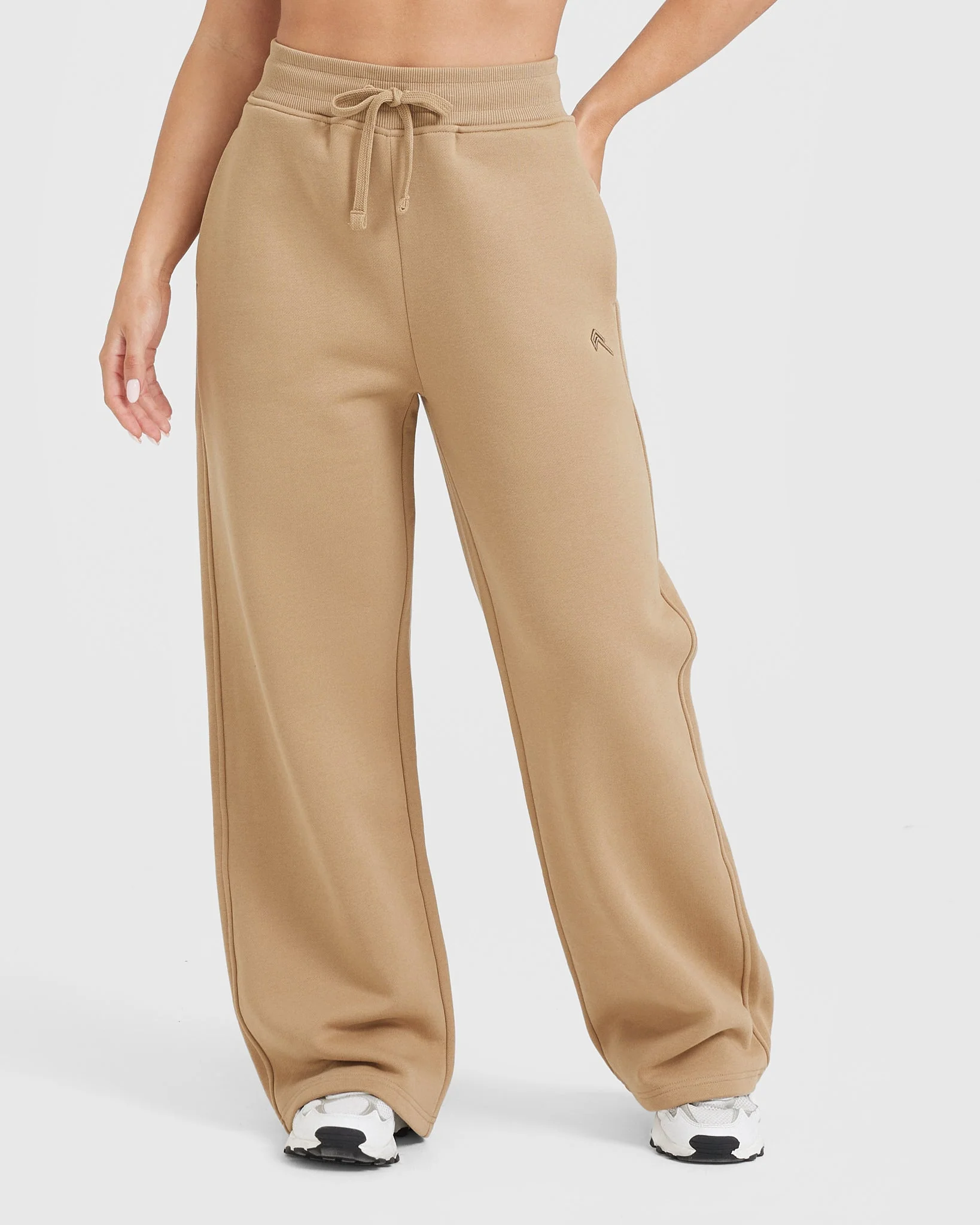 All Day Straight Leg Joggers | Dune Brown
