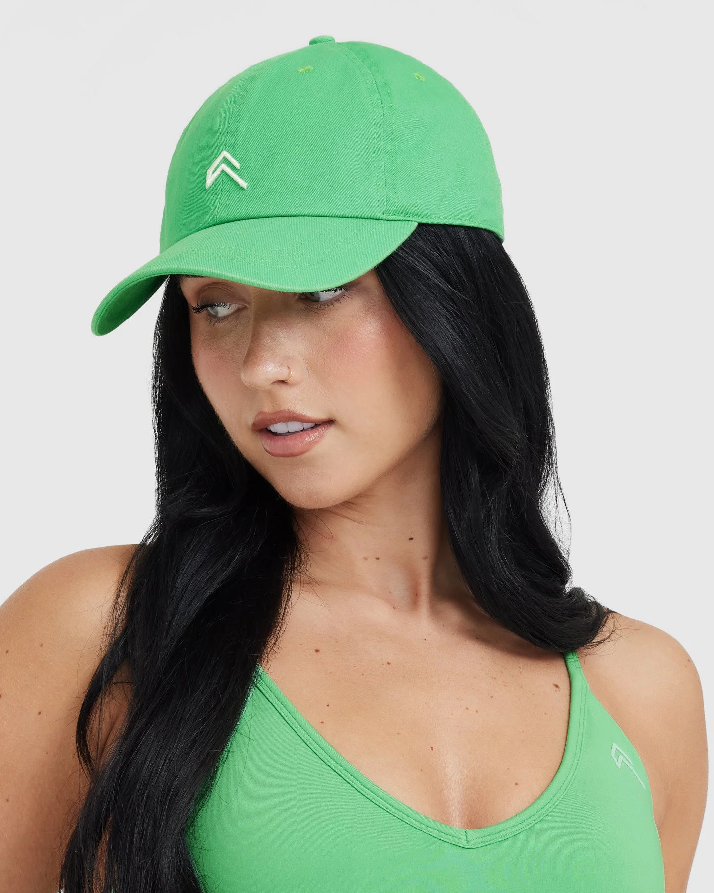 Classic Baseball Cap | Bright Jade - Image 3