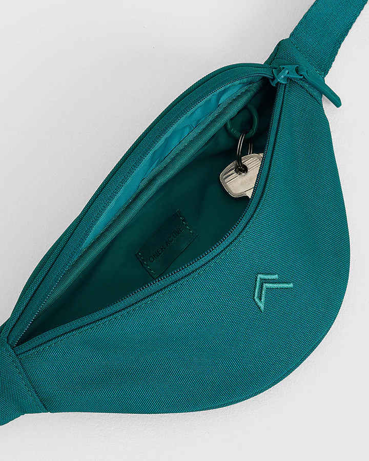 Classic Canvas Bumbag | Marine Teal - Image 5
