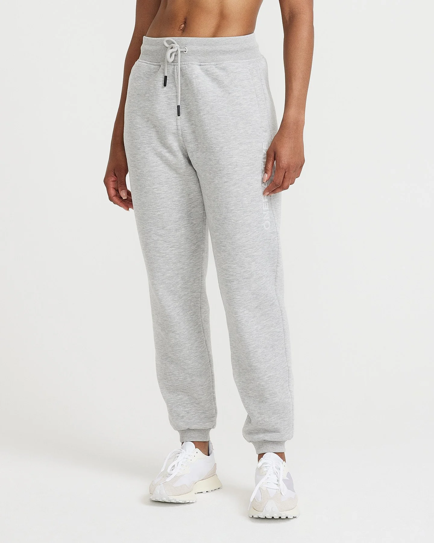Classic Lounge Joggers | Silver Marl - Image 2