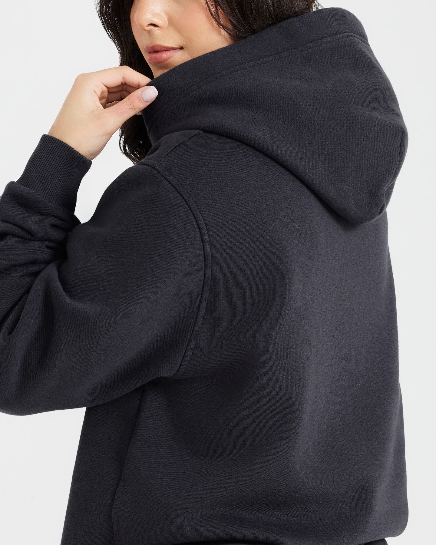 Classic Lounge Oversized Hoodie | Coal - Image 5
