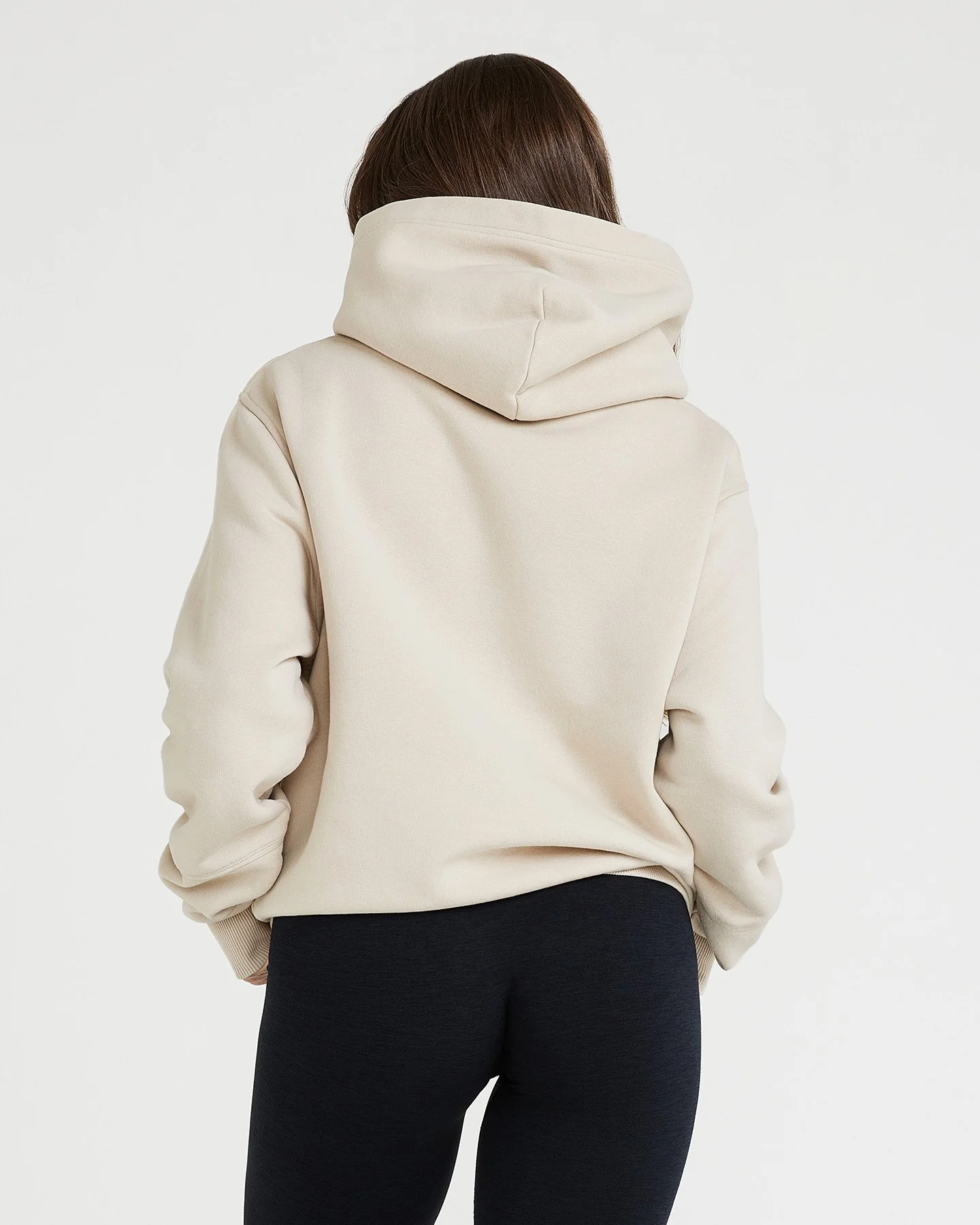 Classic Lounge Oversized Hoodie | Sand - Image 4