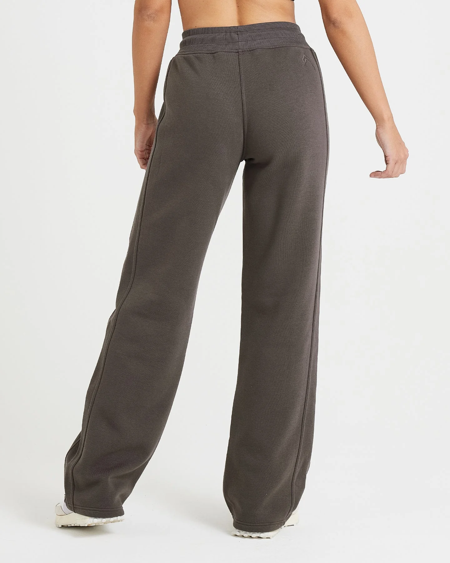Classic Lounge Straight Leg Joggers | Deep Taupe - Image 2