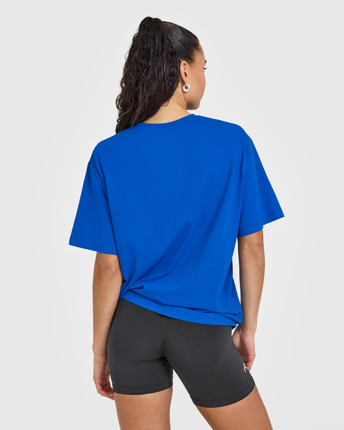 Classic Oversized Lightweight T-Shirt | Cobalt - Image 2