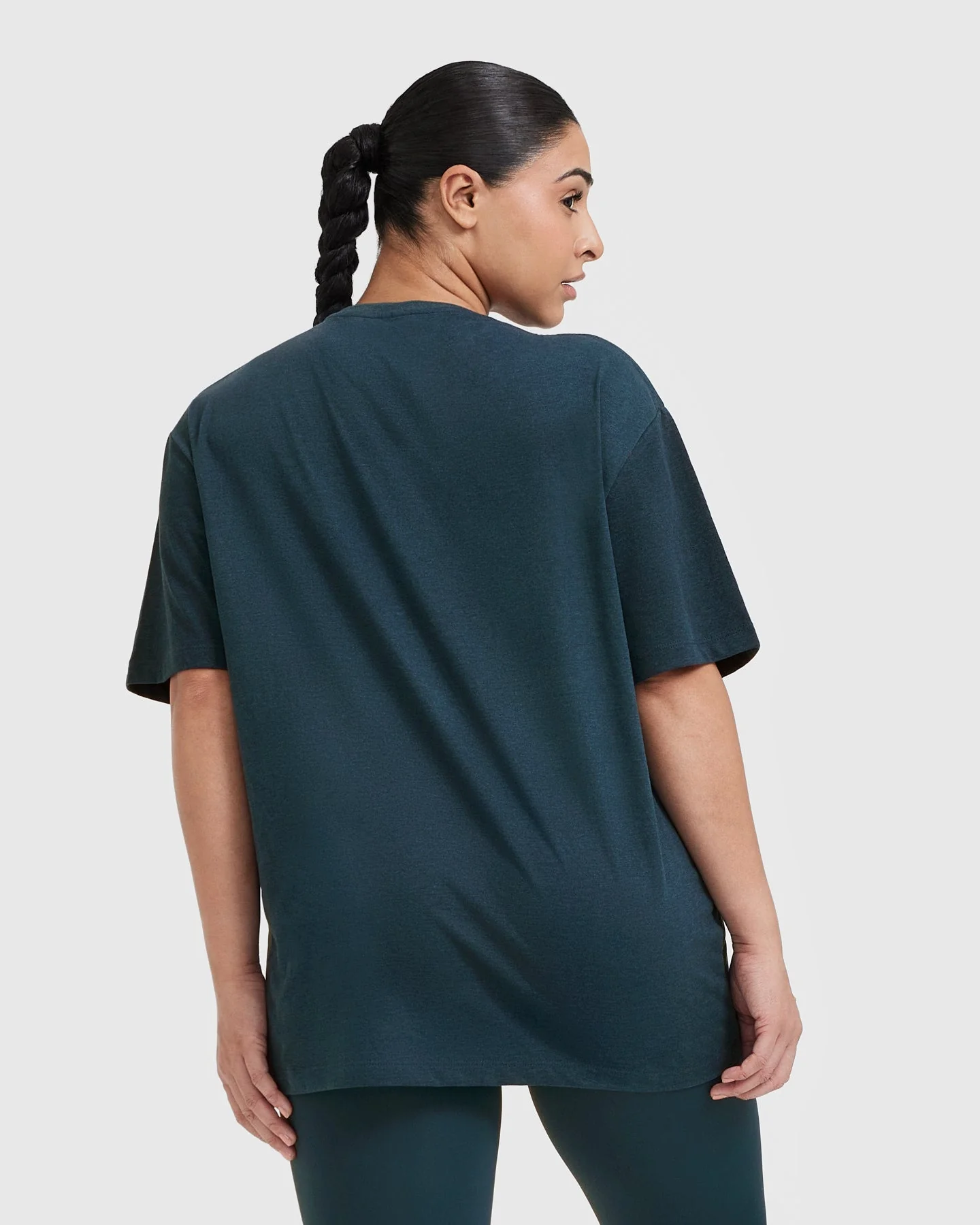 Classic Oversized Lightweight T-Shirt | Oil Blue - Image 2