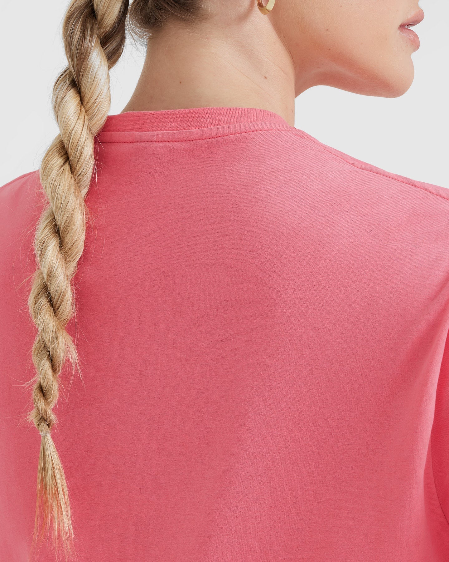Classic Oversized Lightweight T-Shirt | Washed Amplify Pink - Image 5