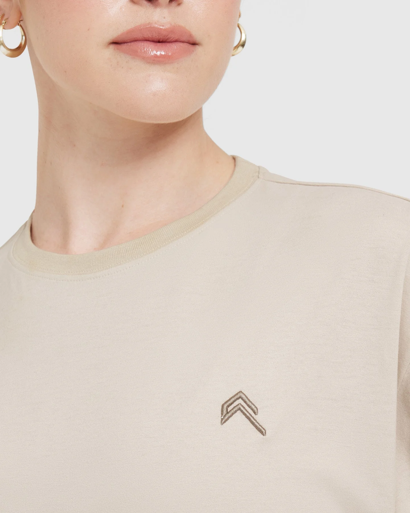 Classic Oversized Lightweight T-Shirt | Washed Sand - Image 4