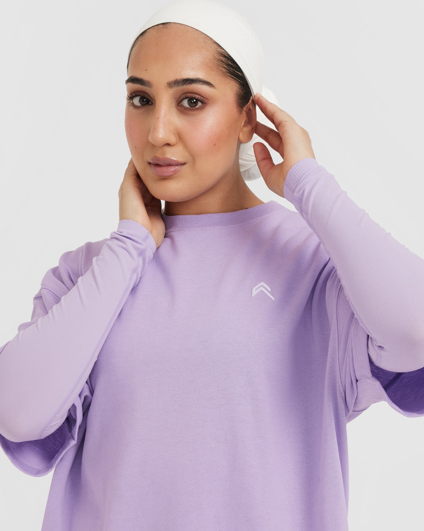 Classic Oversized Longline T-Shirt | Wisteria Purple - Image 4