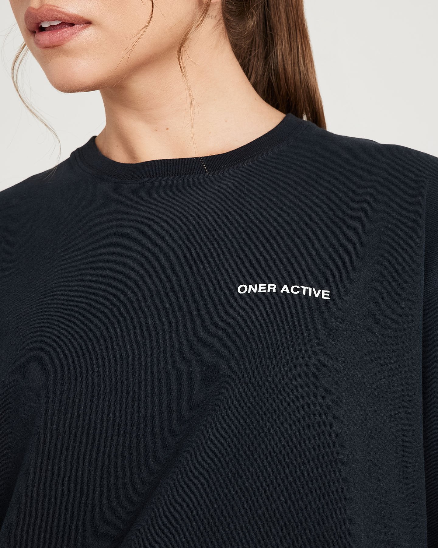 Classic Oversized Short Sleeve Tee | Black - Image 4