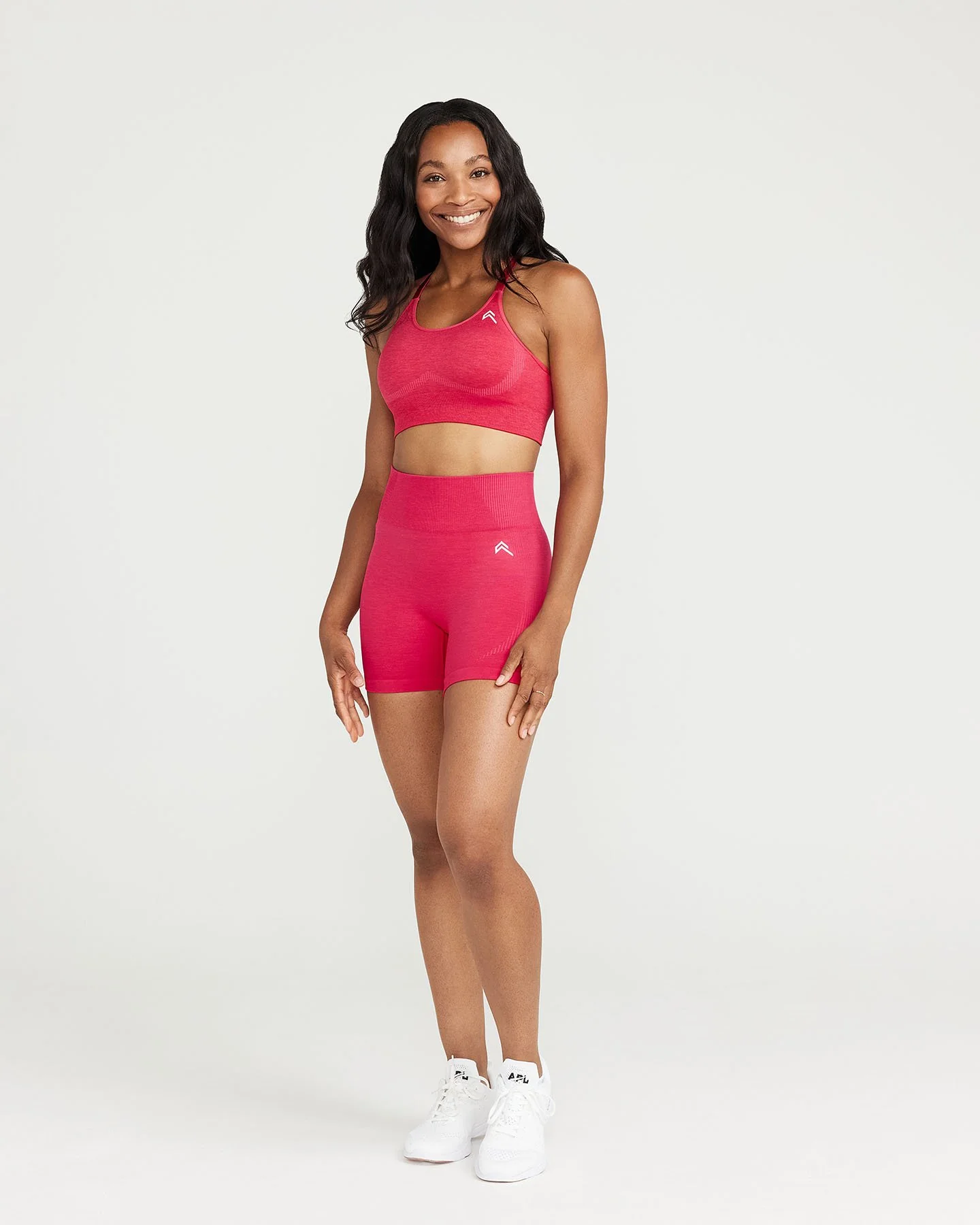 Classic Seamless Shorts | Berry Bloom Marl - Image 2