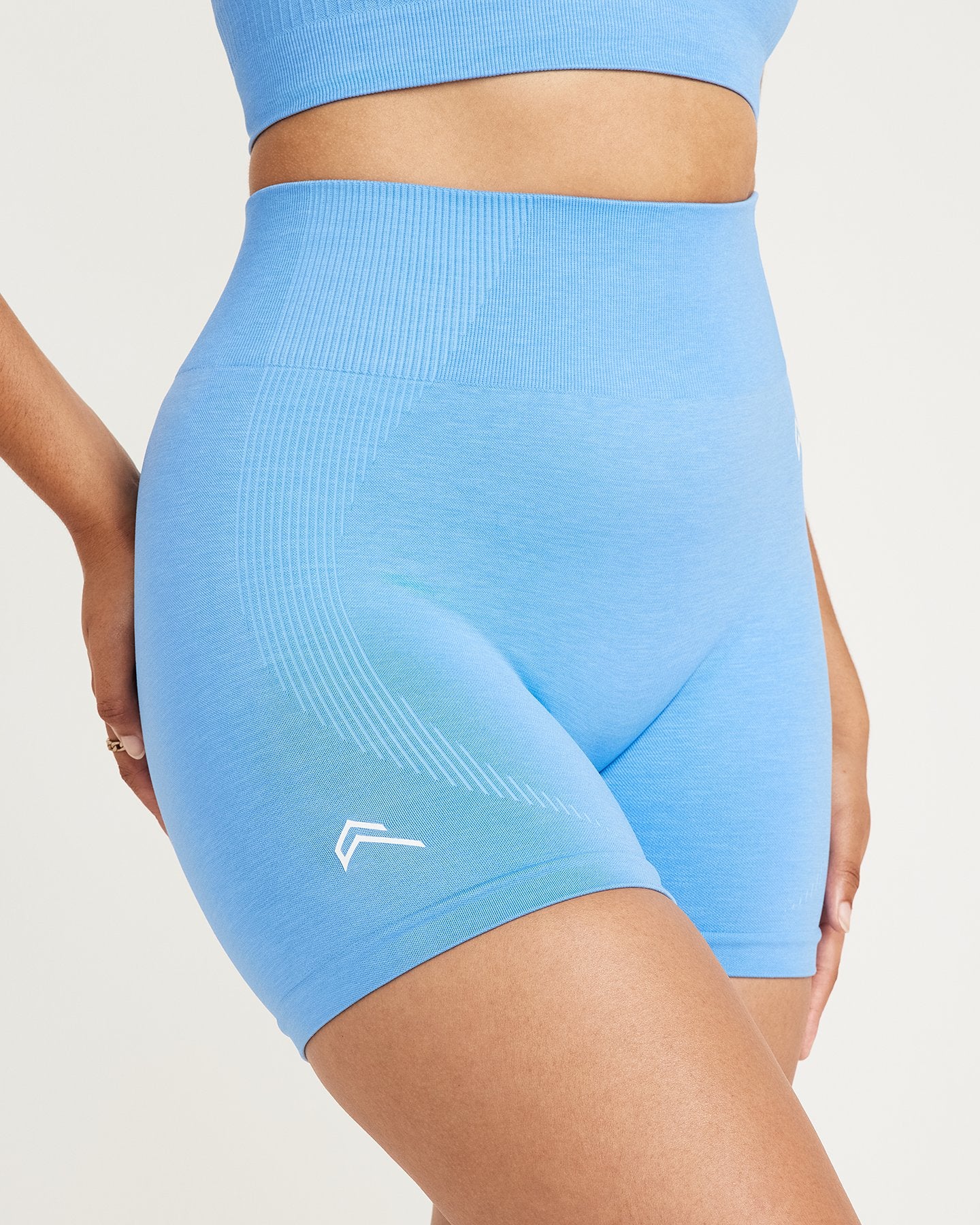 Classic Seamless Shorts | Blue Marl - Image 5