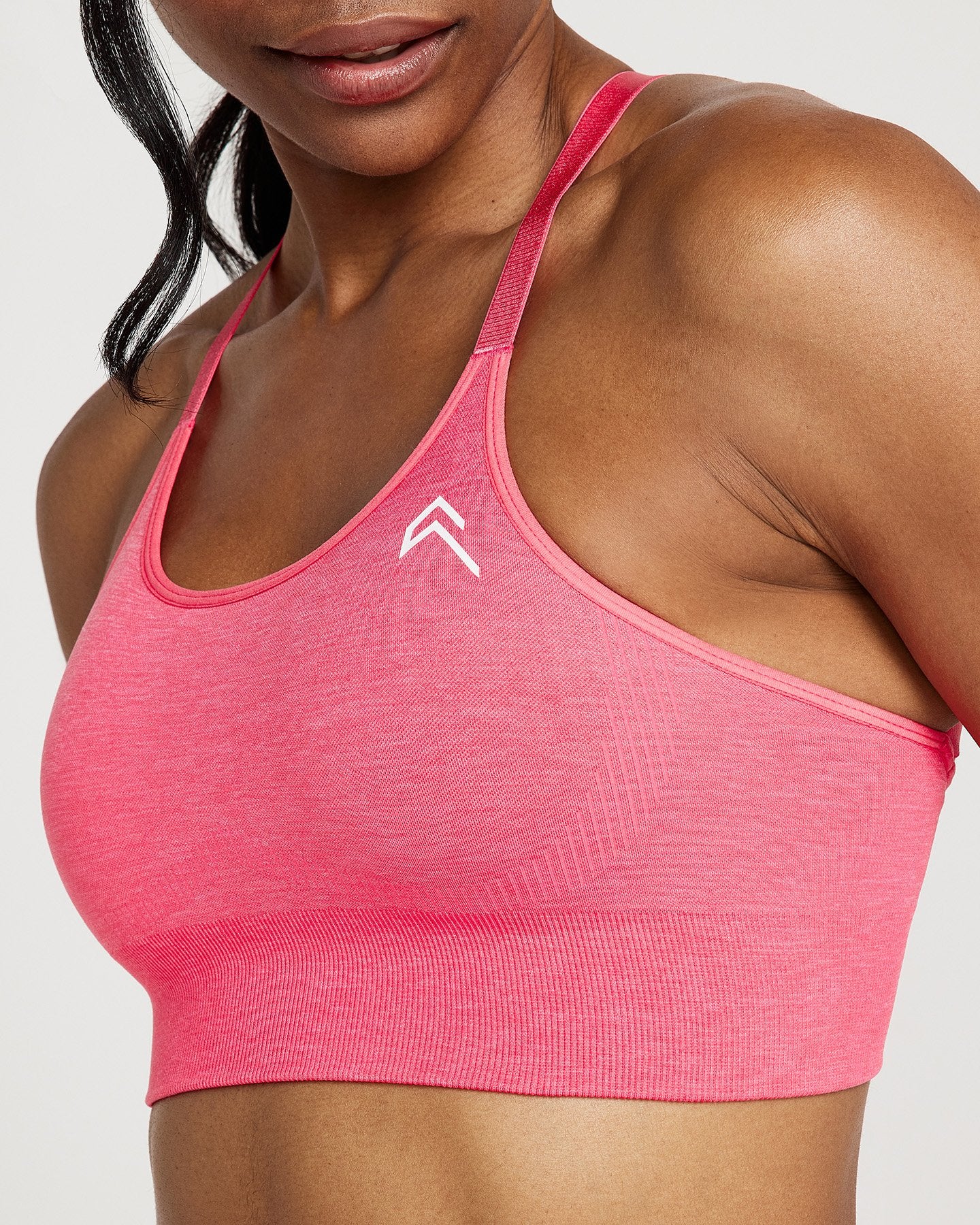 Classic Seamless Sports Bra | Guava Marl - Image 5