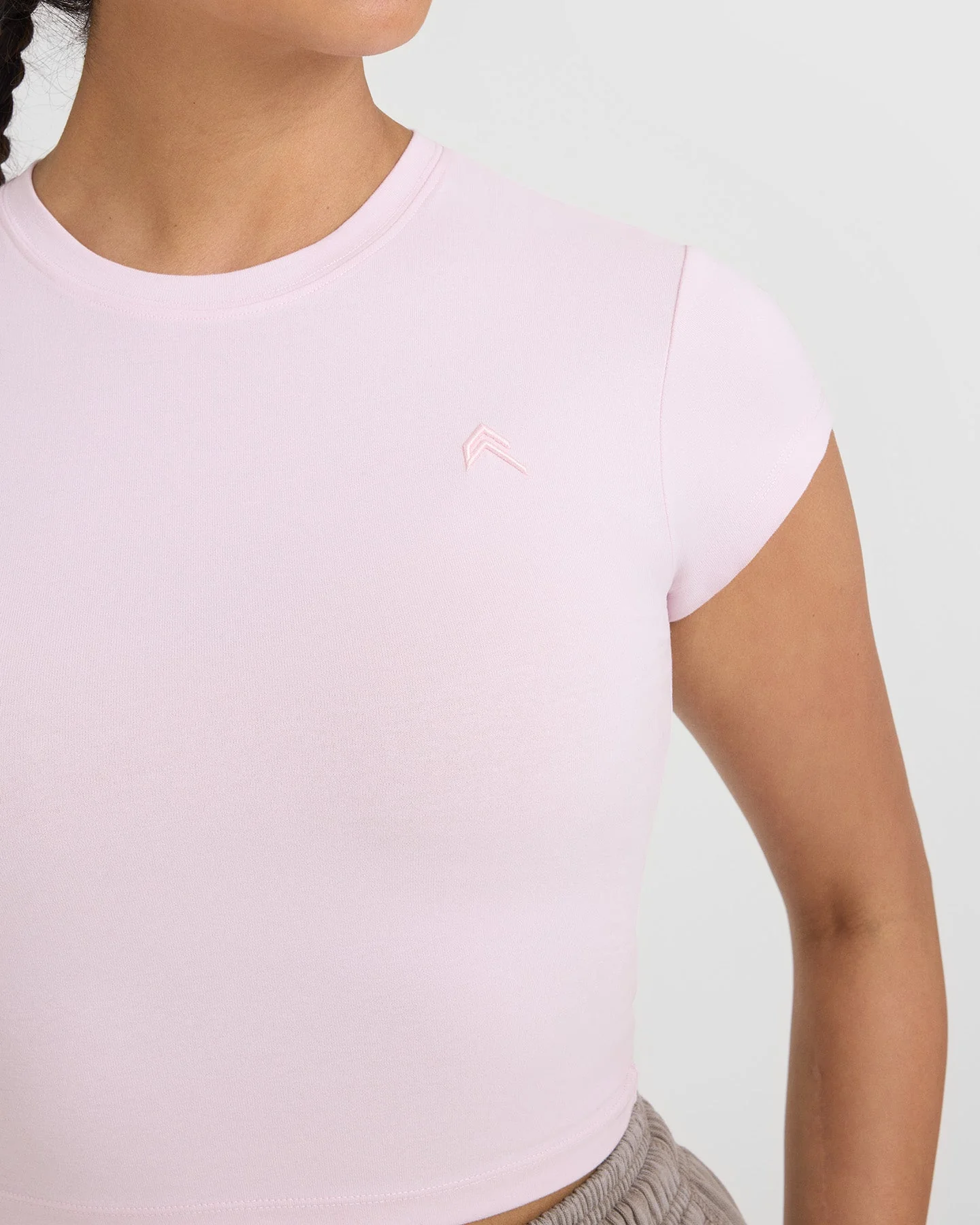 Cotton Icon Baby T-Shirt | Pastel Pink - Image 4