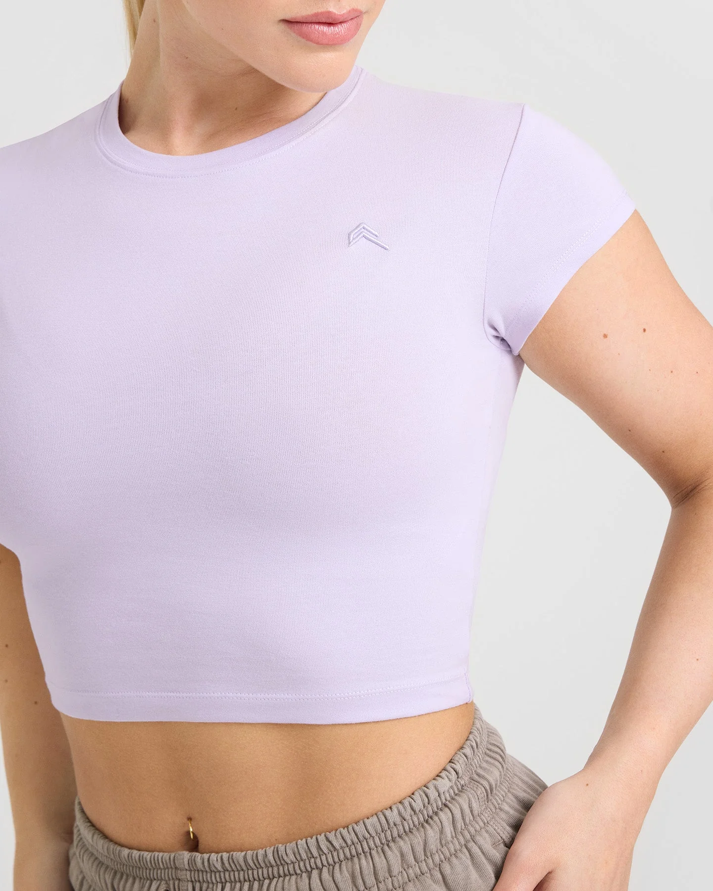 Cotton Icon Baby T-Shirt | Pastel Purple - Image 4