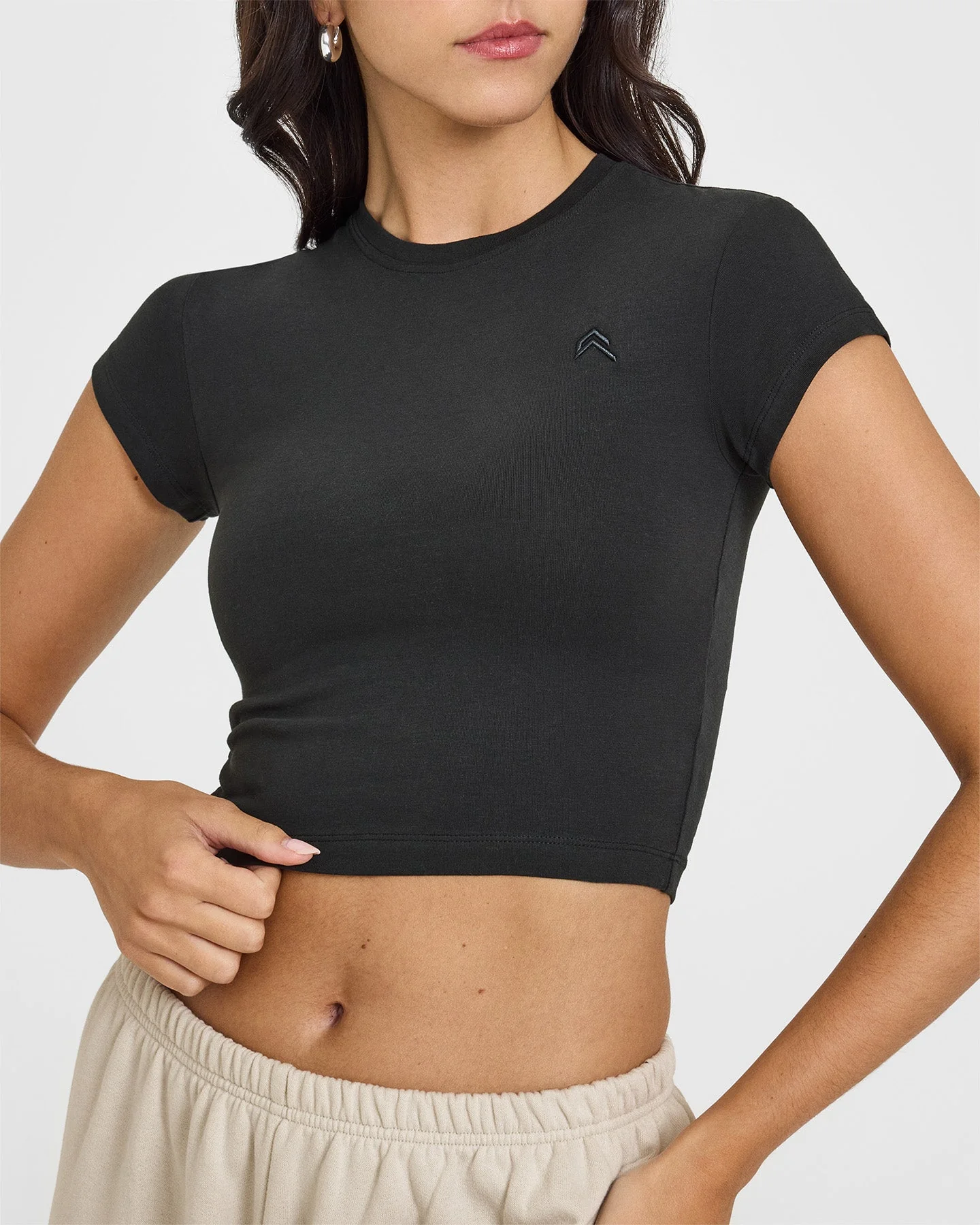 Cotton Icon Baby T-Shirt | Soft Black - Image 4