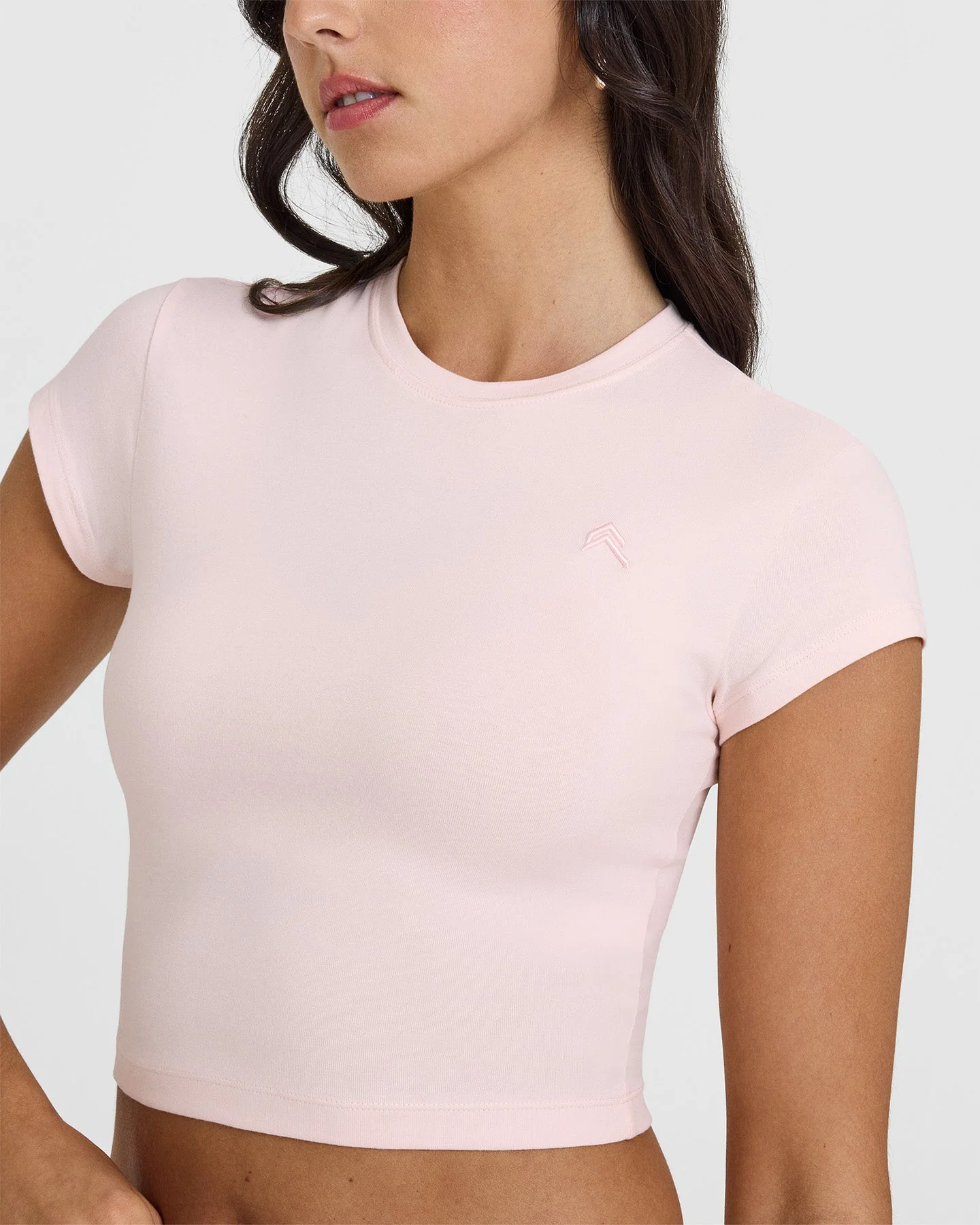 Cotton Icon Baby T-Shirt | Washed Ballet Pink - Image 4