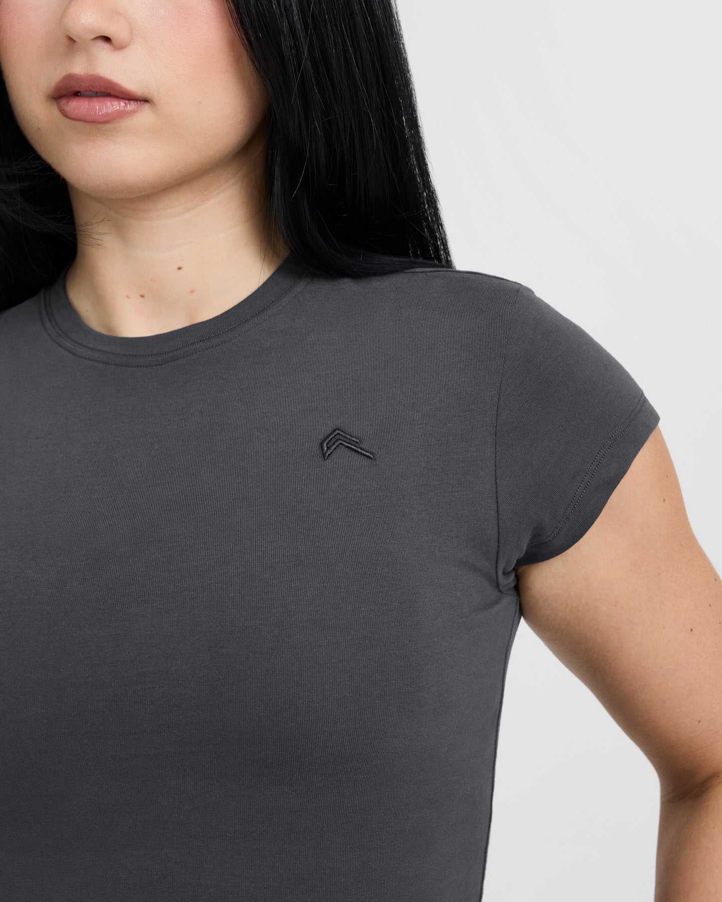 Cotton Icon Mid T-Shirt | Coal - Image 5