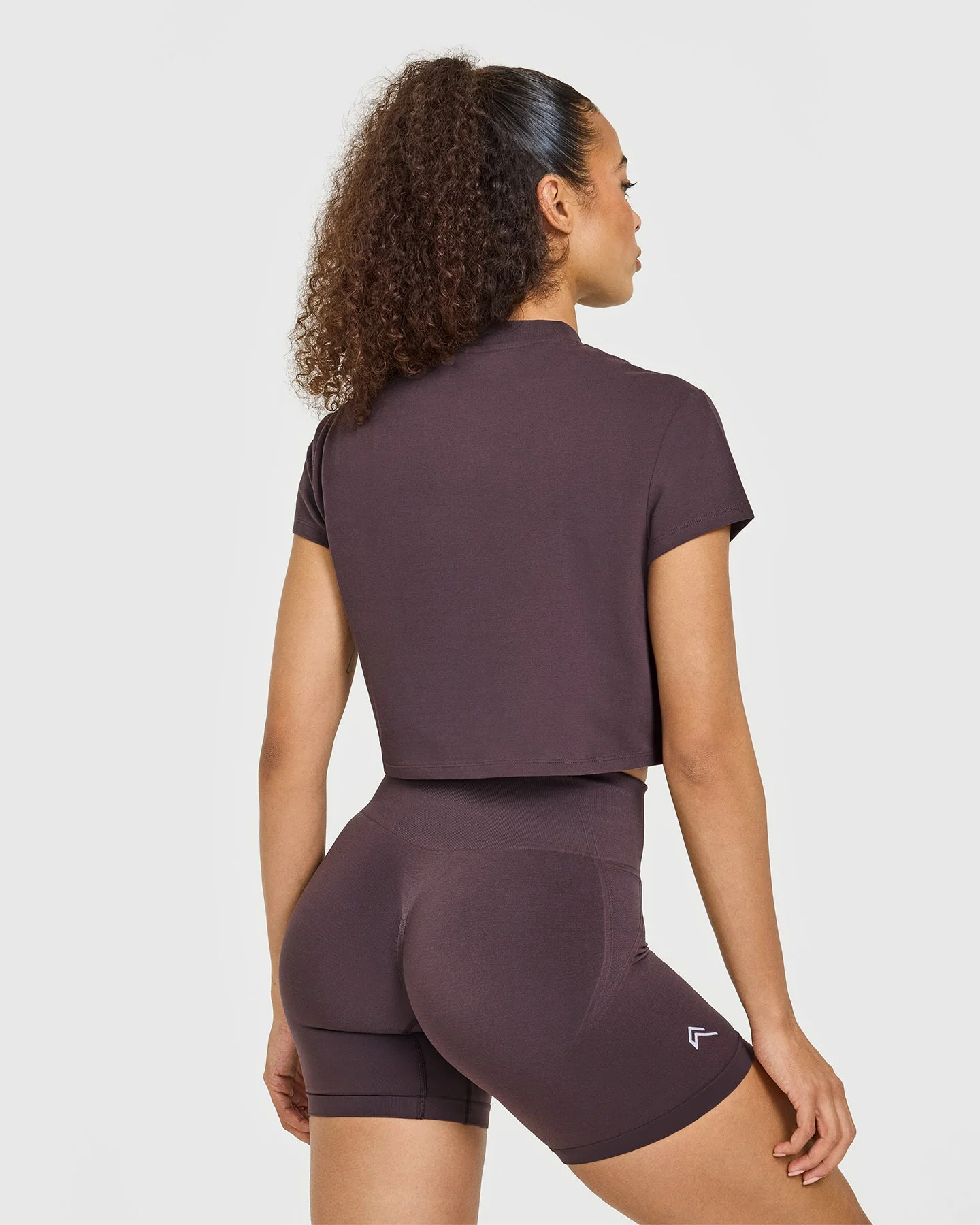 Cotton Relaxed T-Shirt | Umber Brown - Image 4