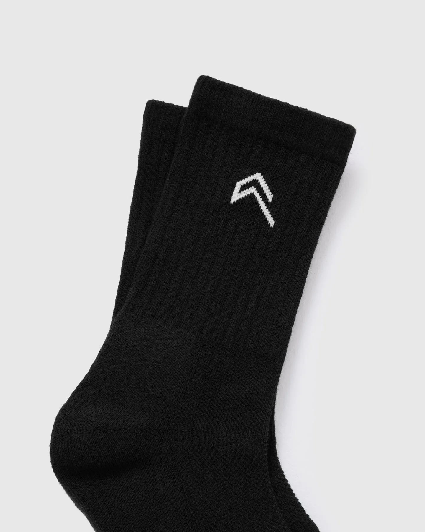 Crew Socks 3 Pack | Black - Image 4