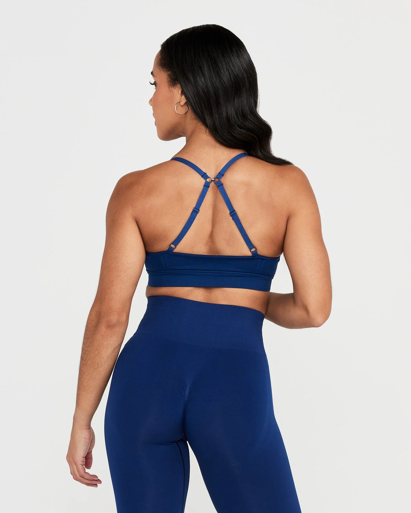EffortlessLift™ Micro Bralette with White Logo | Midnight - Image 2