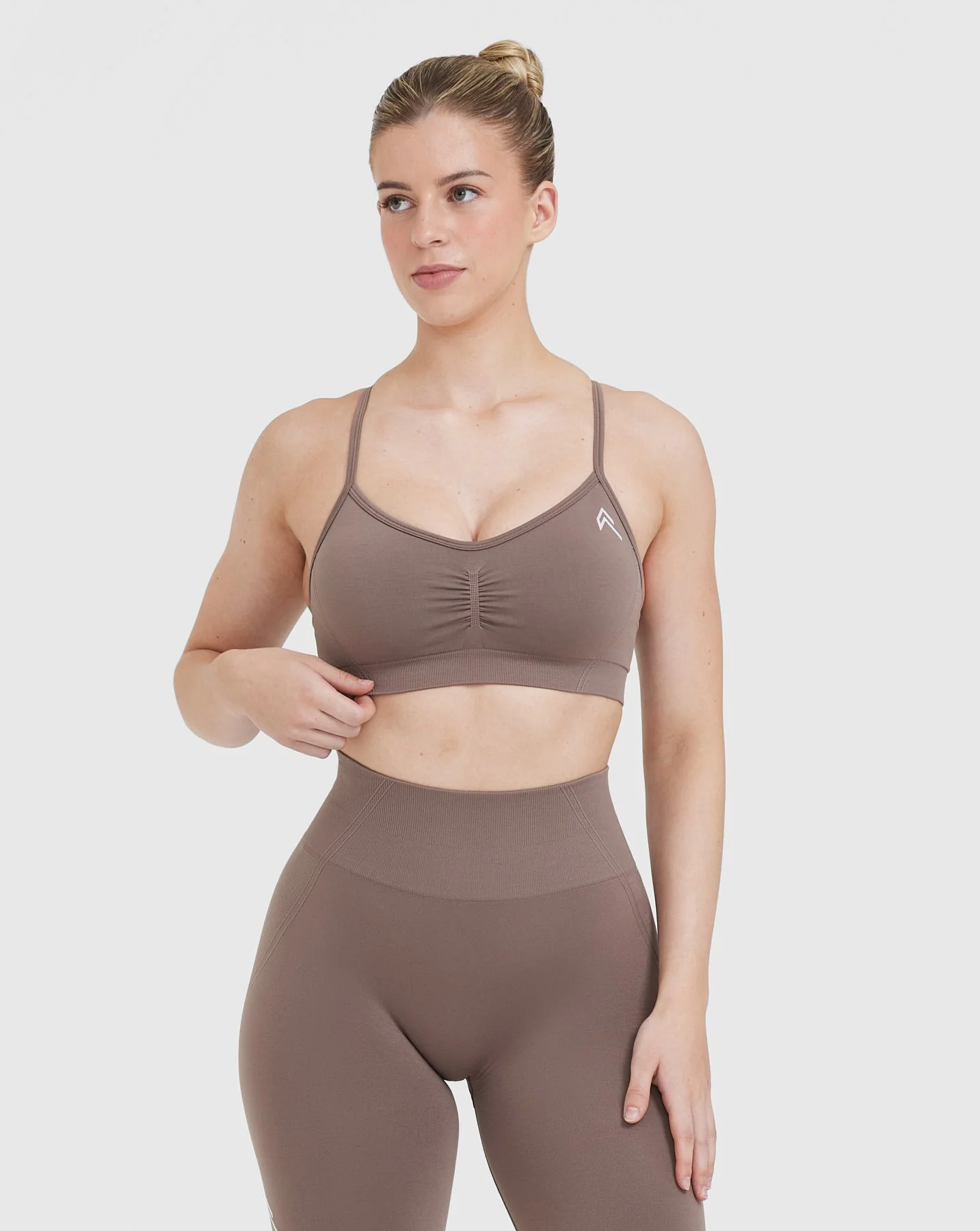 EffortlessLift™ Strappy Bralette | Washed Cool Brown
