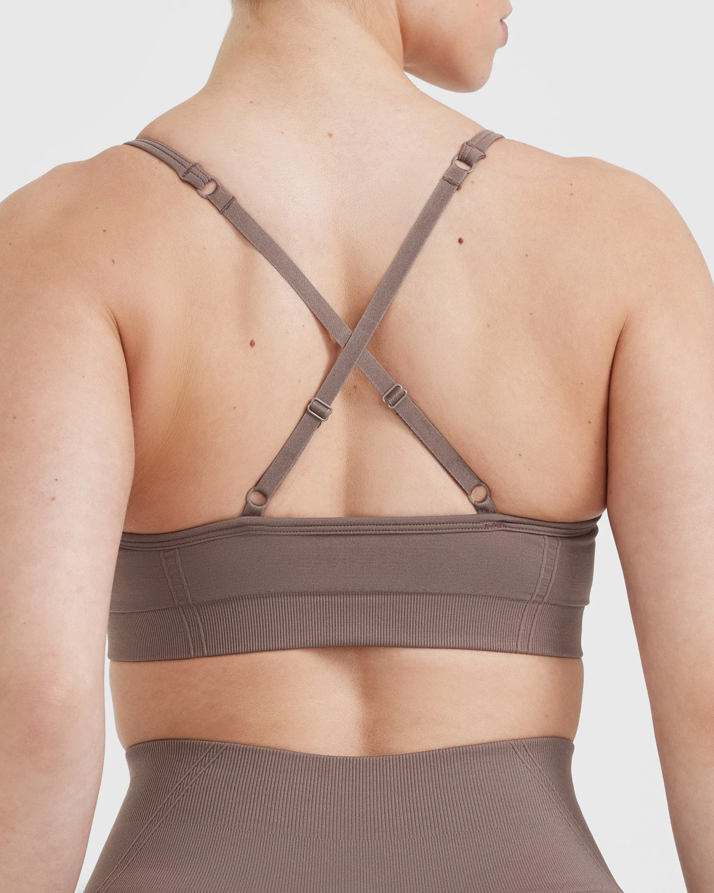 EffortlessLift™ Strappy Bralette | Washed Cool Brown - Image 5