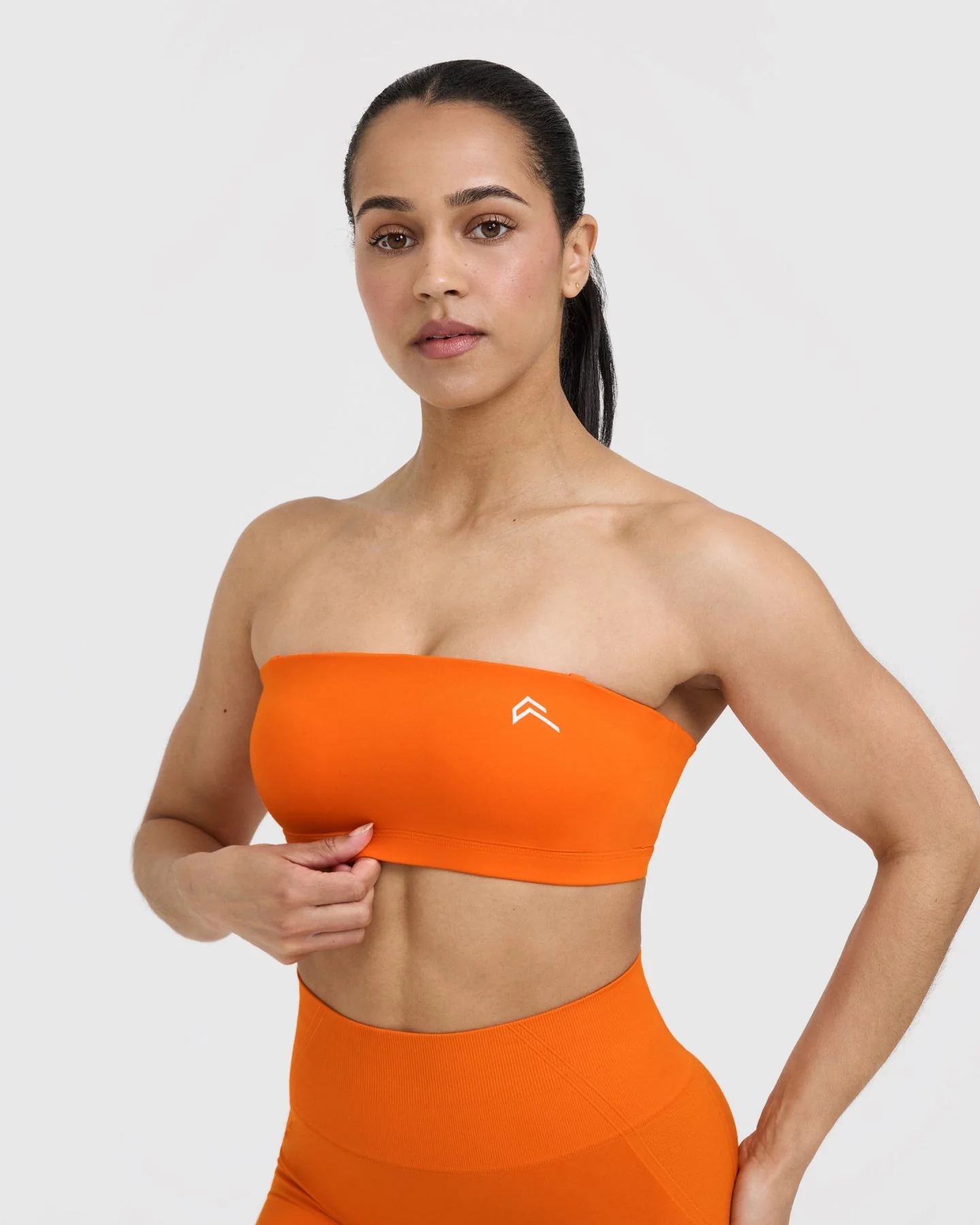 Everyday Bandeau Bralette | Flame Orange - Image 4