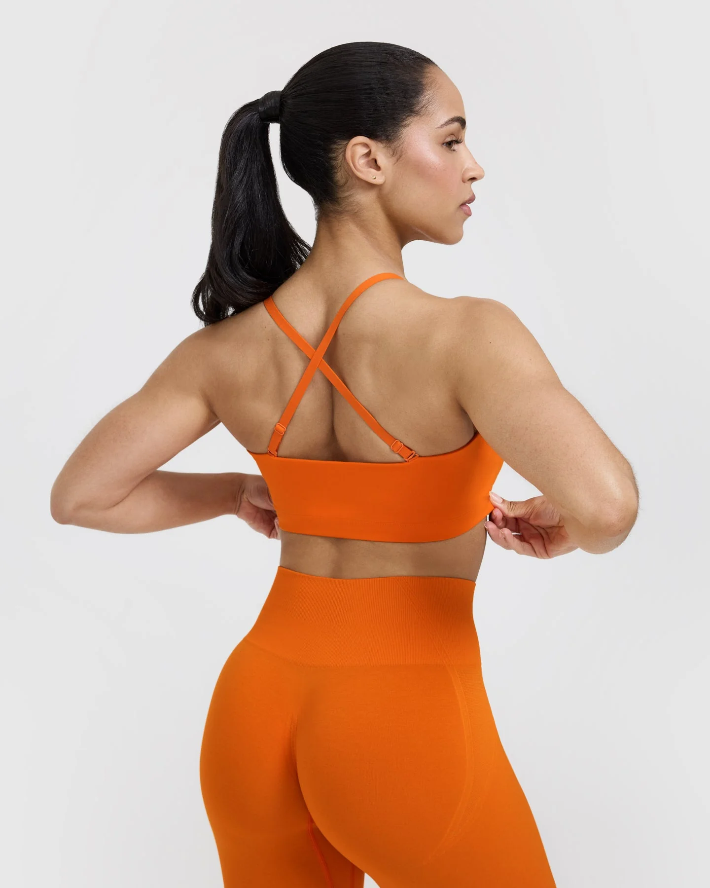 Everyday Bandeau Bralette | Flame Orange - Image 5