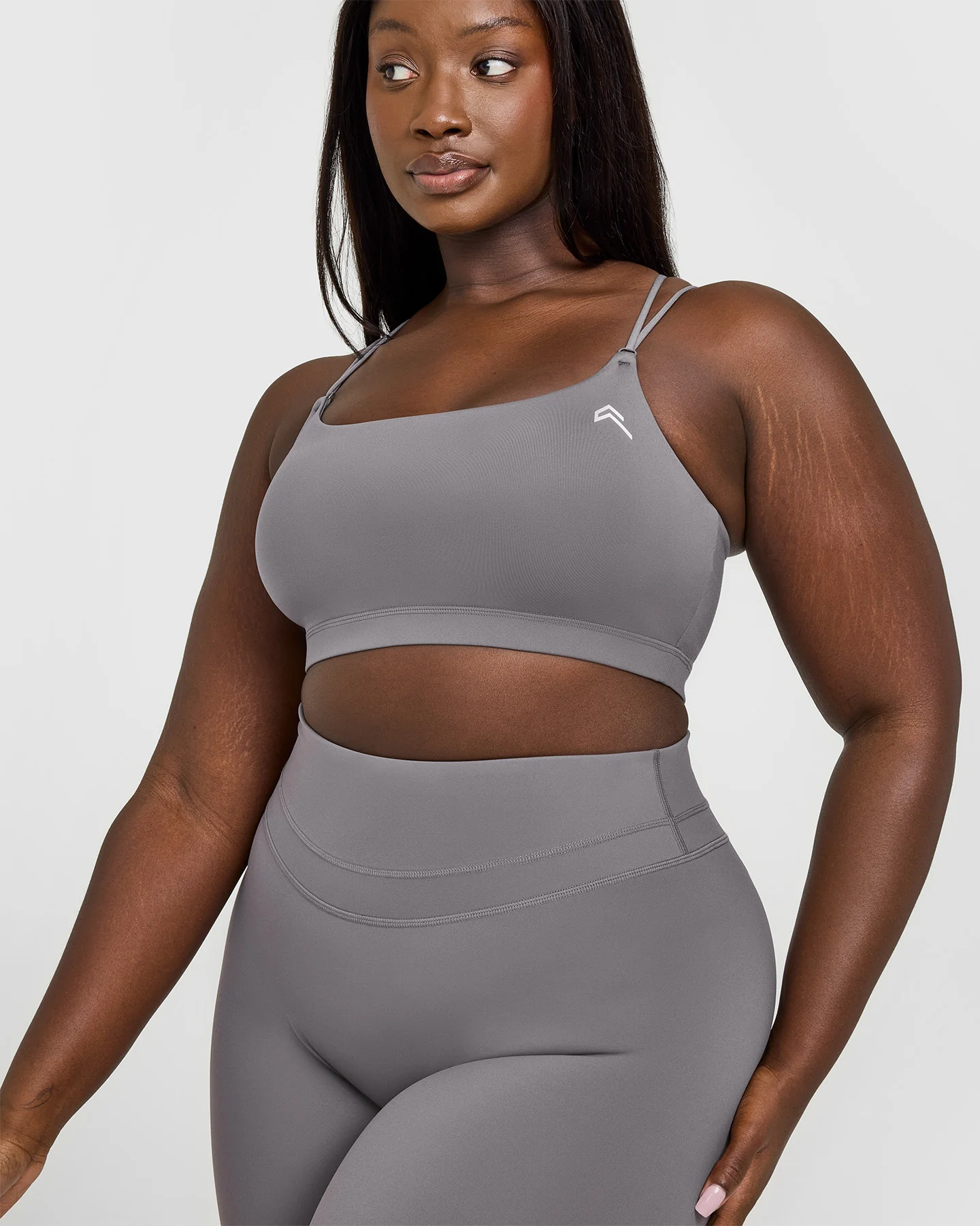 Everyday Cross Over Bralette | Ash Grey - Image 5