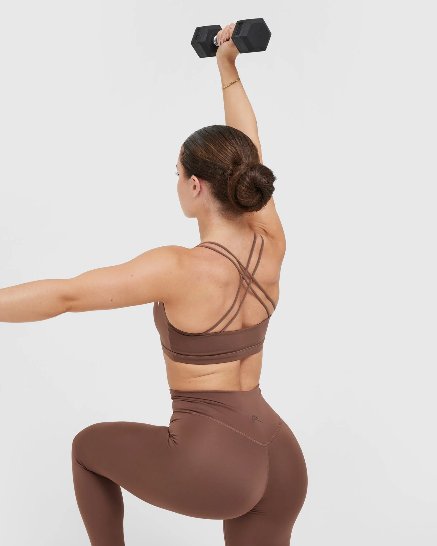 Everyday Cross Over Bralette | Chestnut - Image 6