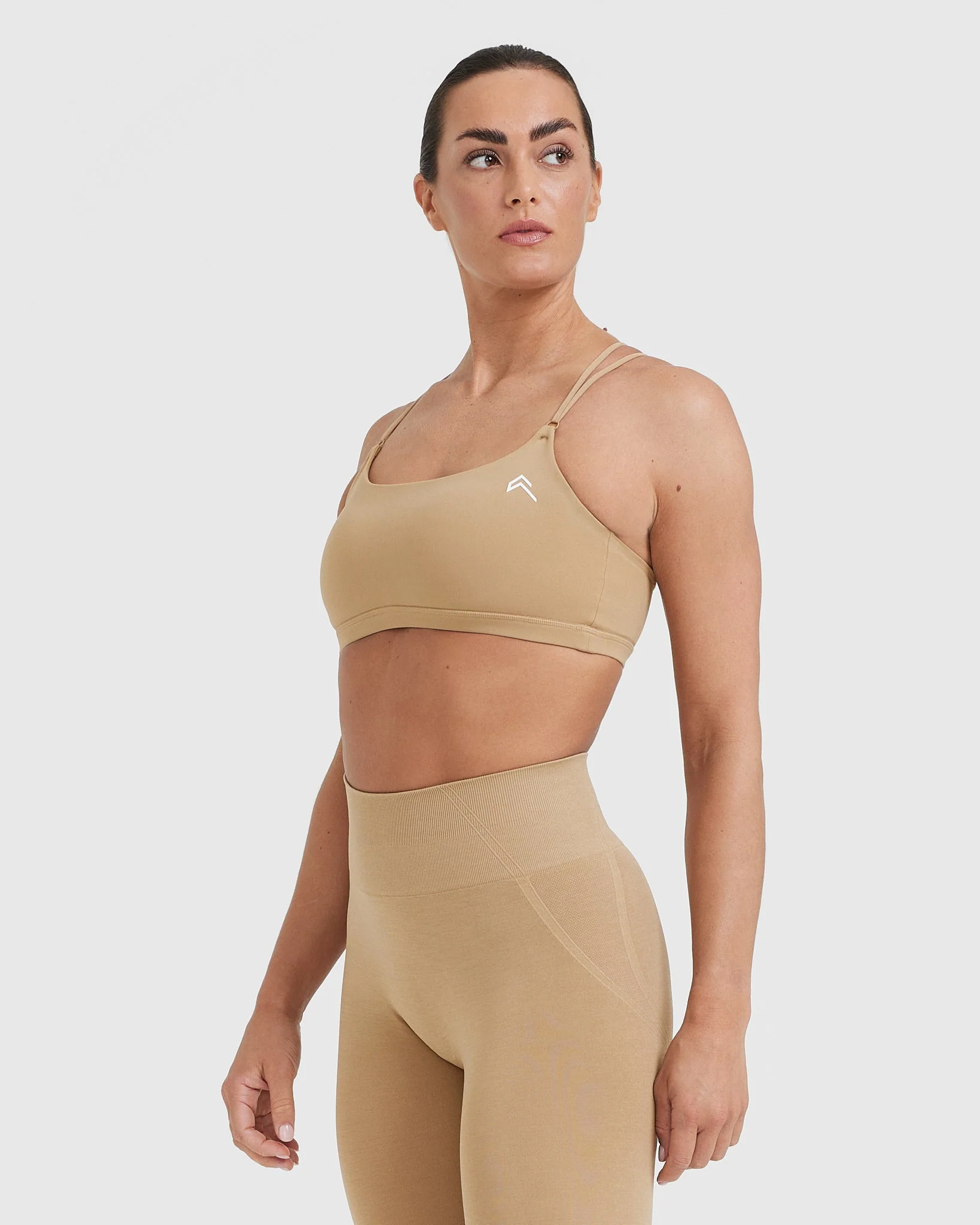 Everyday Cross Over Bralette | Dune Brown - Image 3
