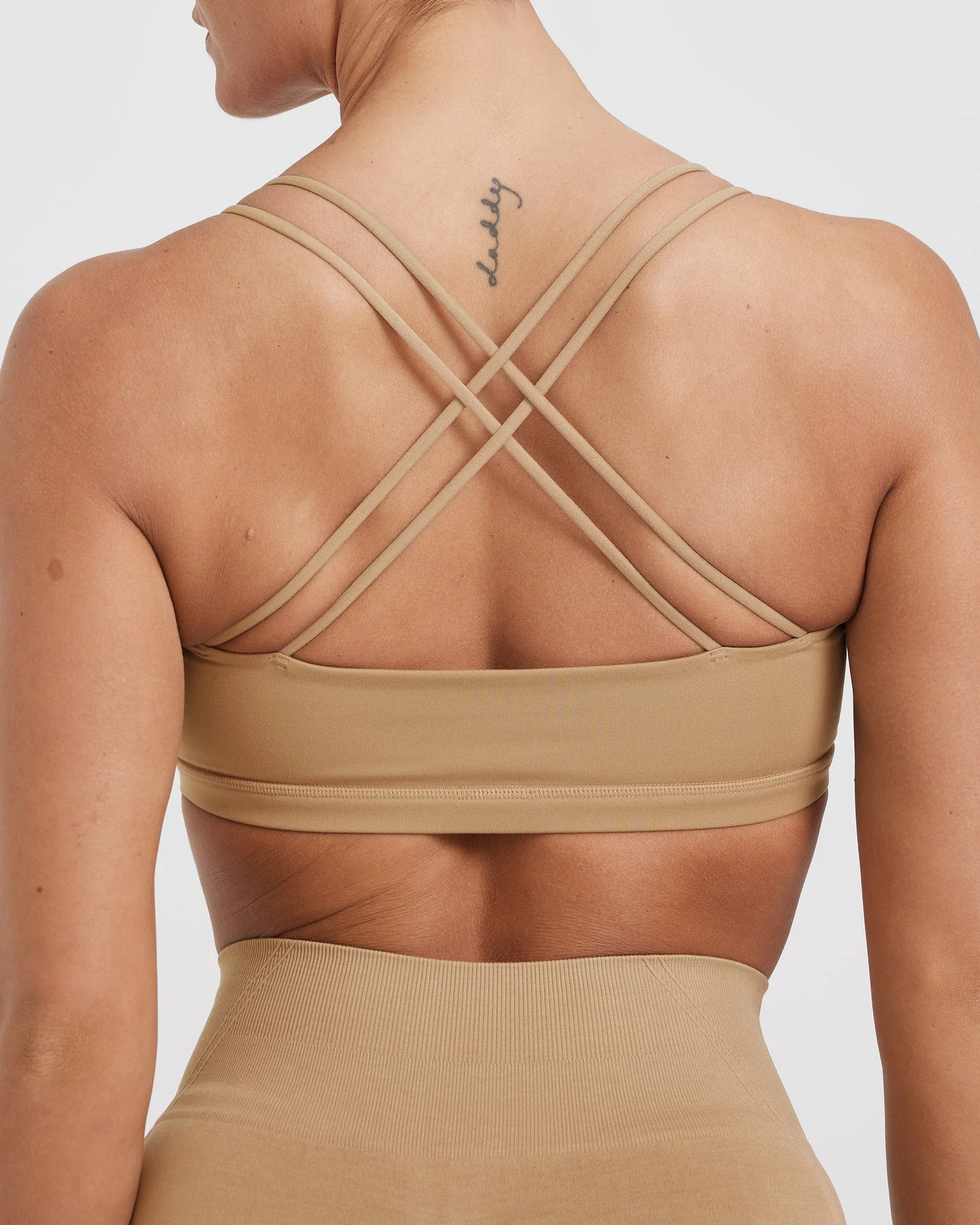 Everyday Cross Over Bralette | Dune Brown - Image 5