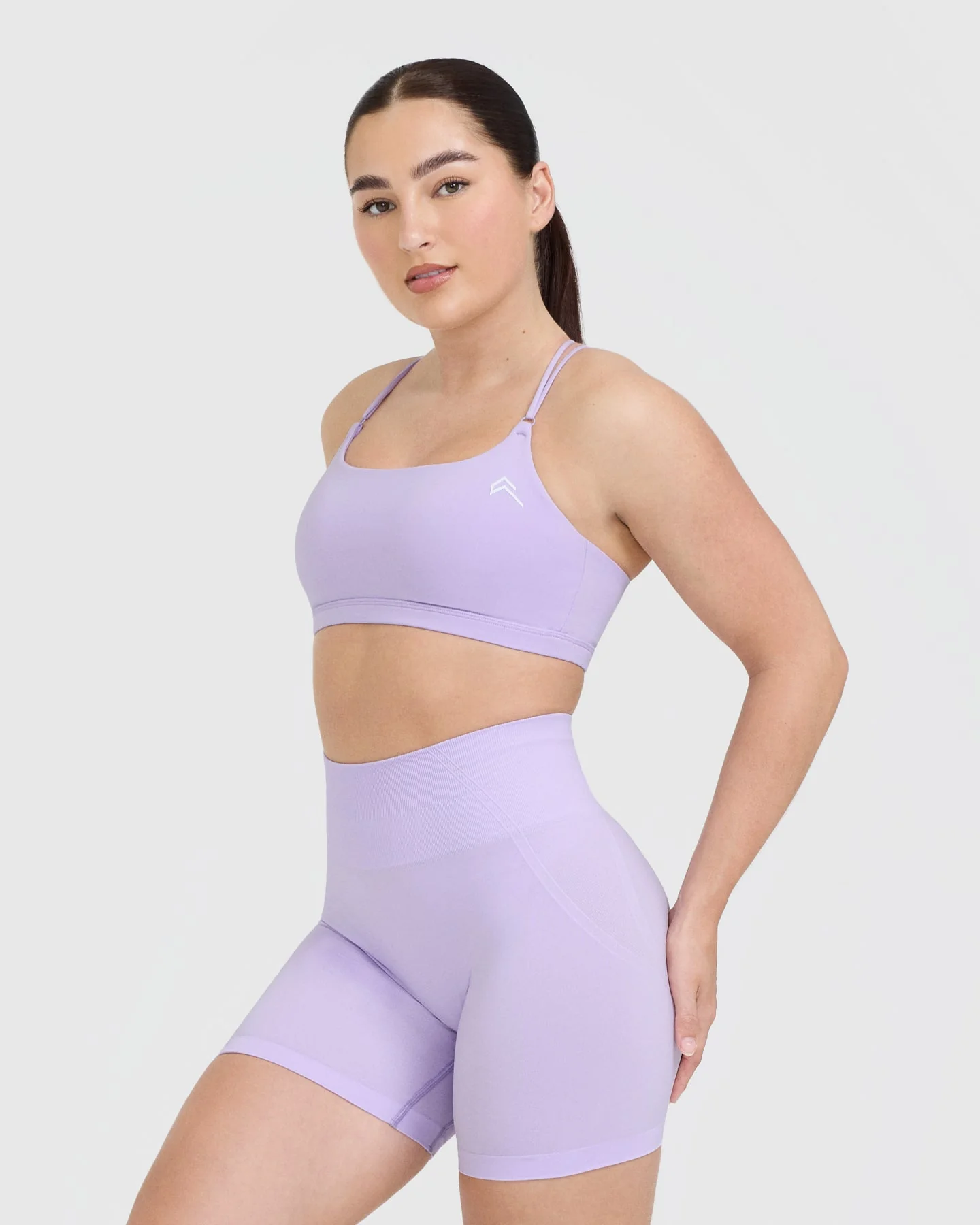 Everyday Cross Over Bralette | Lavender Purple - Image 3