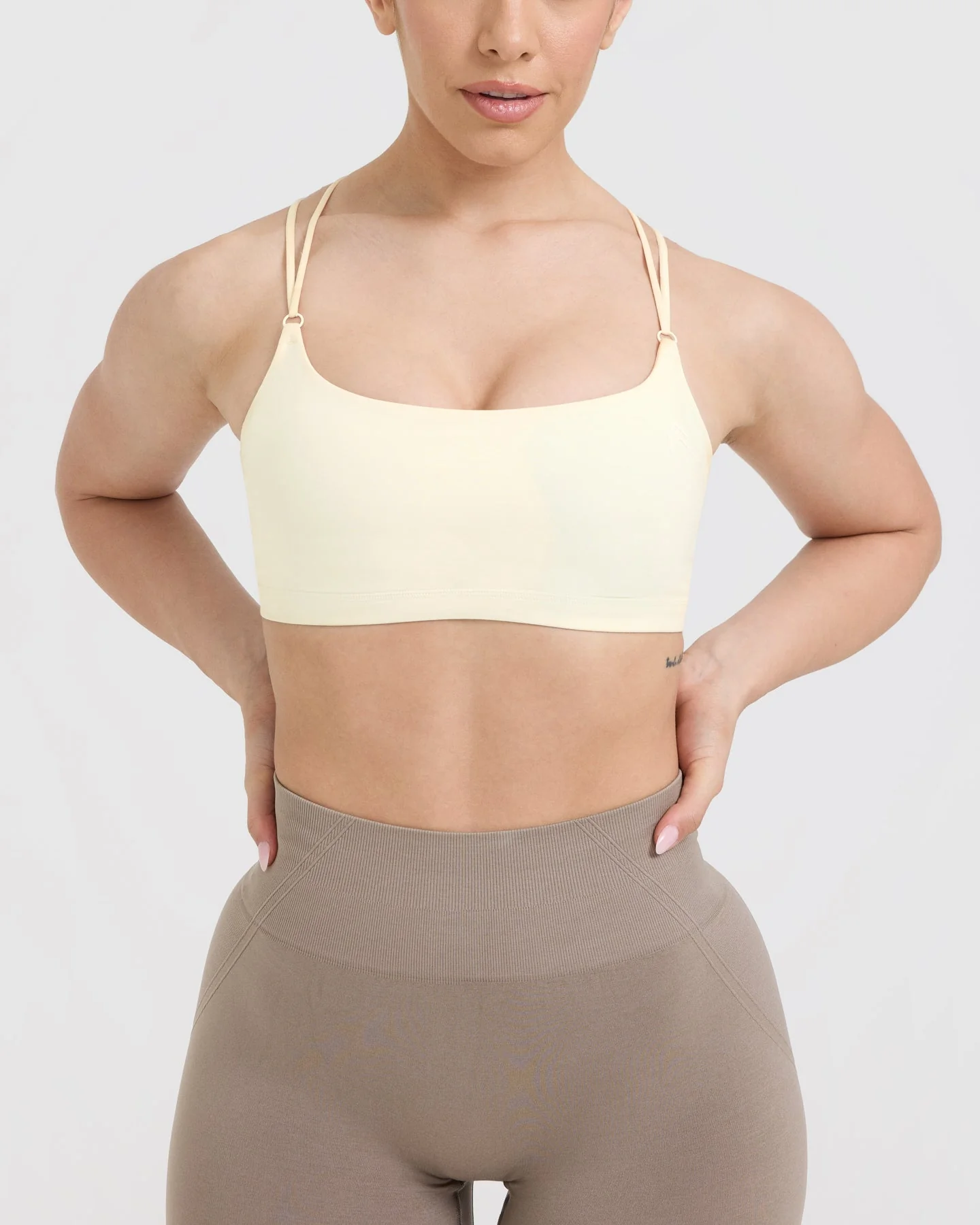 Everyday Cross Over Bralette | Off White - Image 4