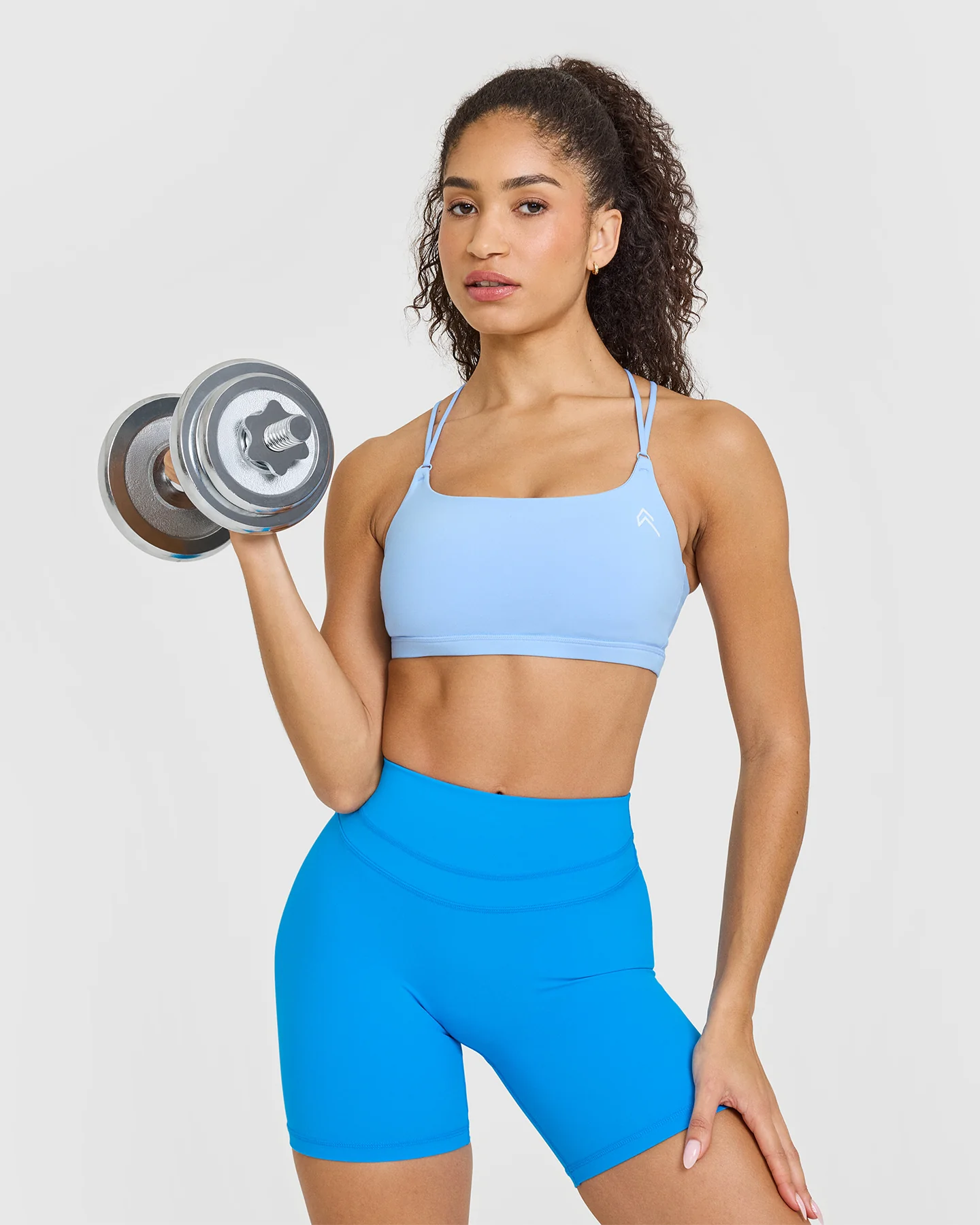 Everyday Cross Over Bralette | Powdered Blue - Image 6