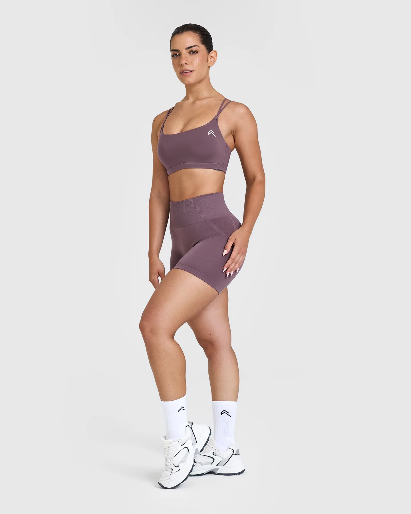 Everyday Cross Over Bralette | Vintage Purple - Image 3