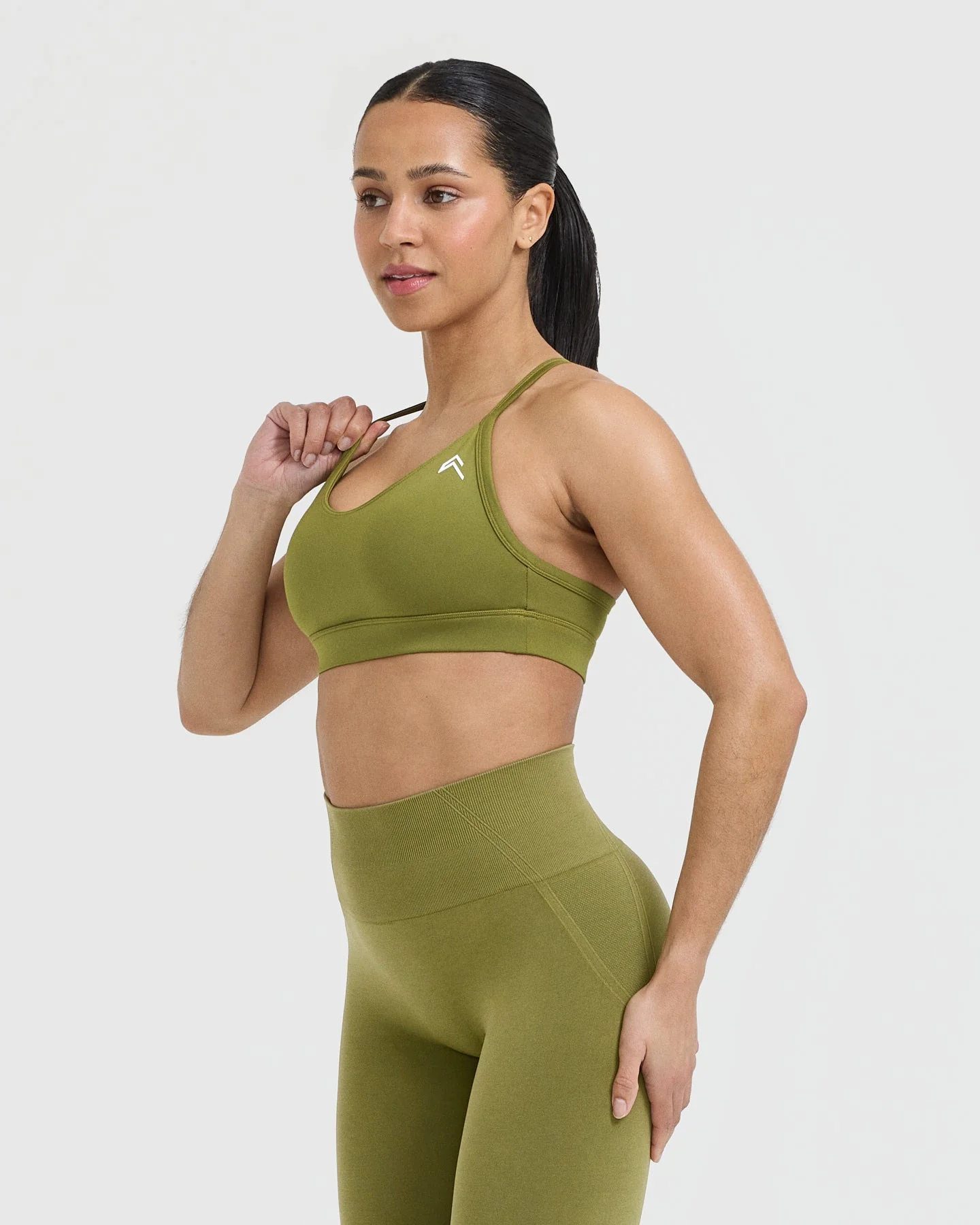 Everyday Sports Bra | Olive Green - Image 3