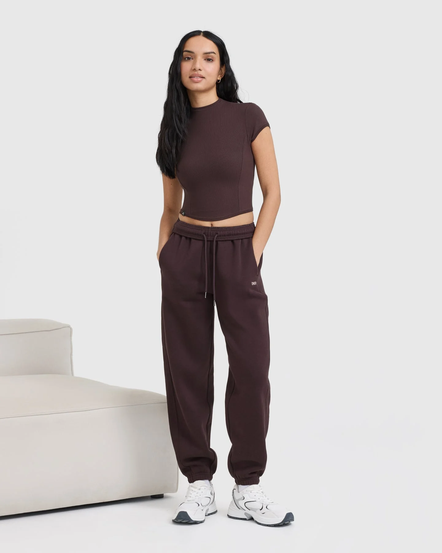Foundations Joggers | Plum Brown - Image 3