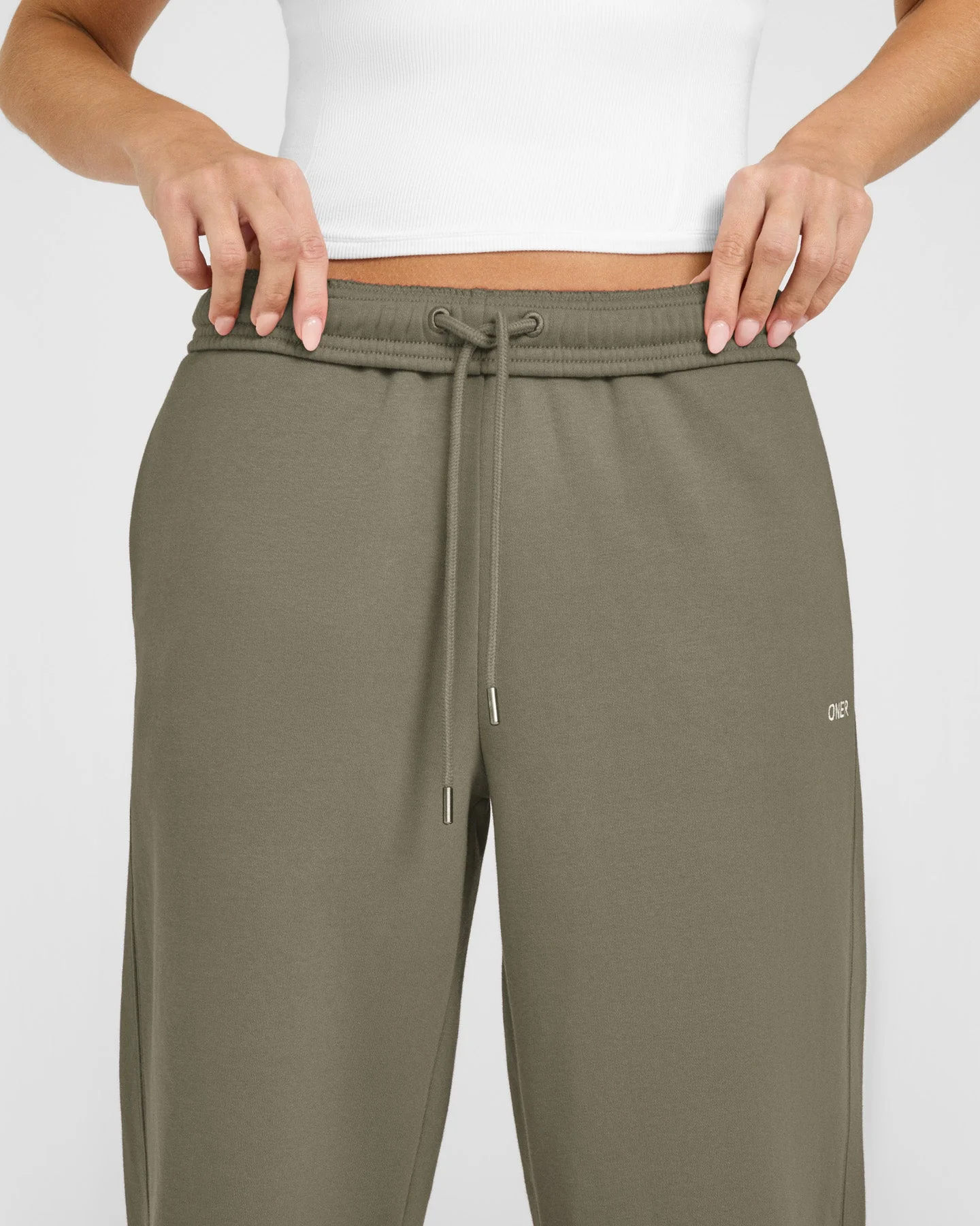 Foundations Straight Leg Joggers | Alpine Green - Image 5