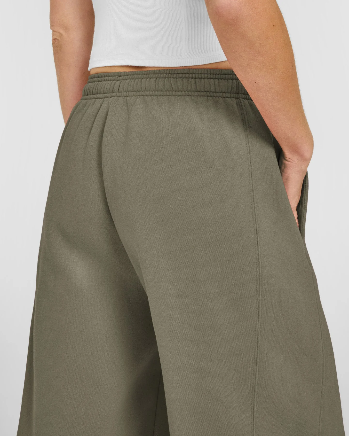 Foundations Straight Leg Joggers | Alpine Green - Image 6
