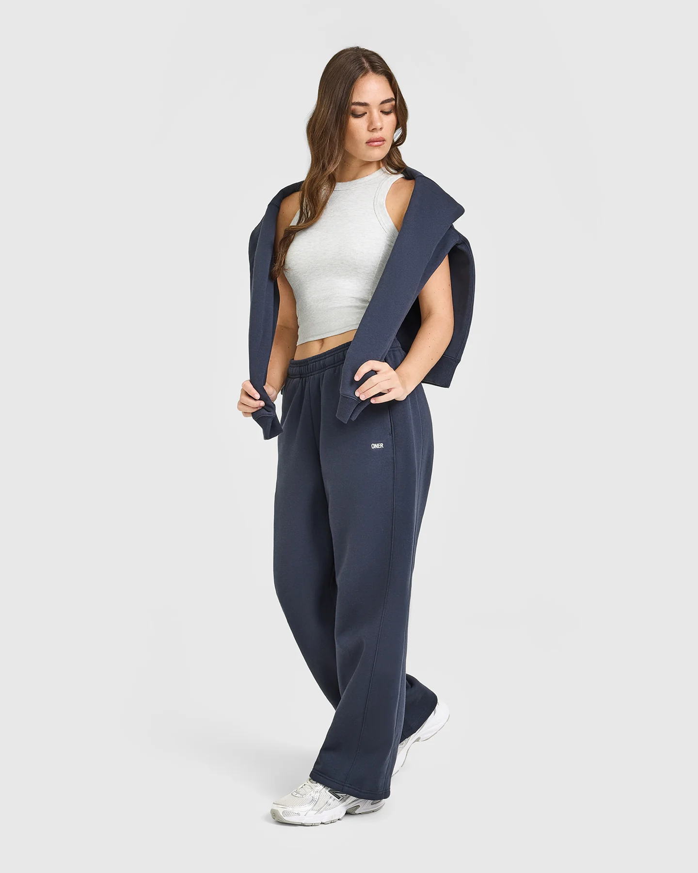 Foundations Straight Leg Joggers | True Blue - Image 2