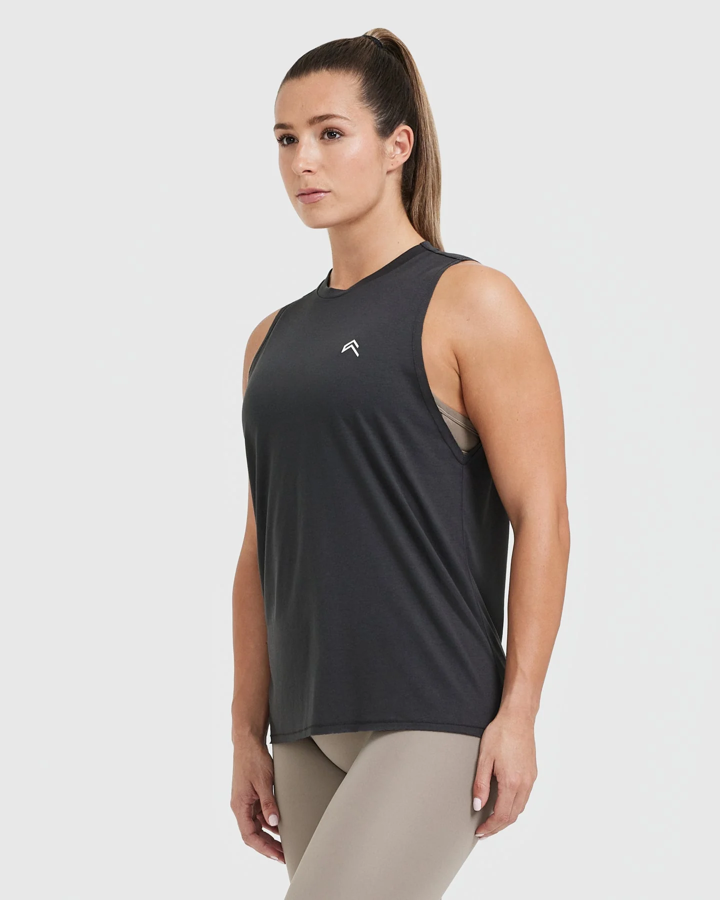 Go To Muscle Vest | Coal - Image 3