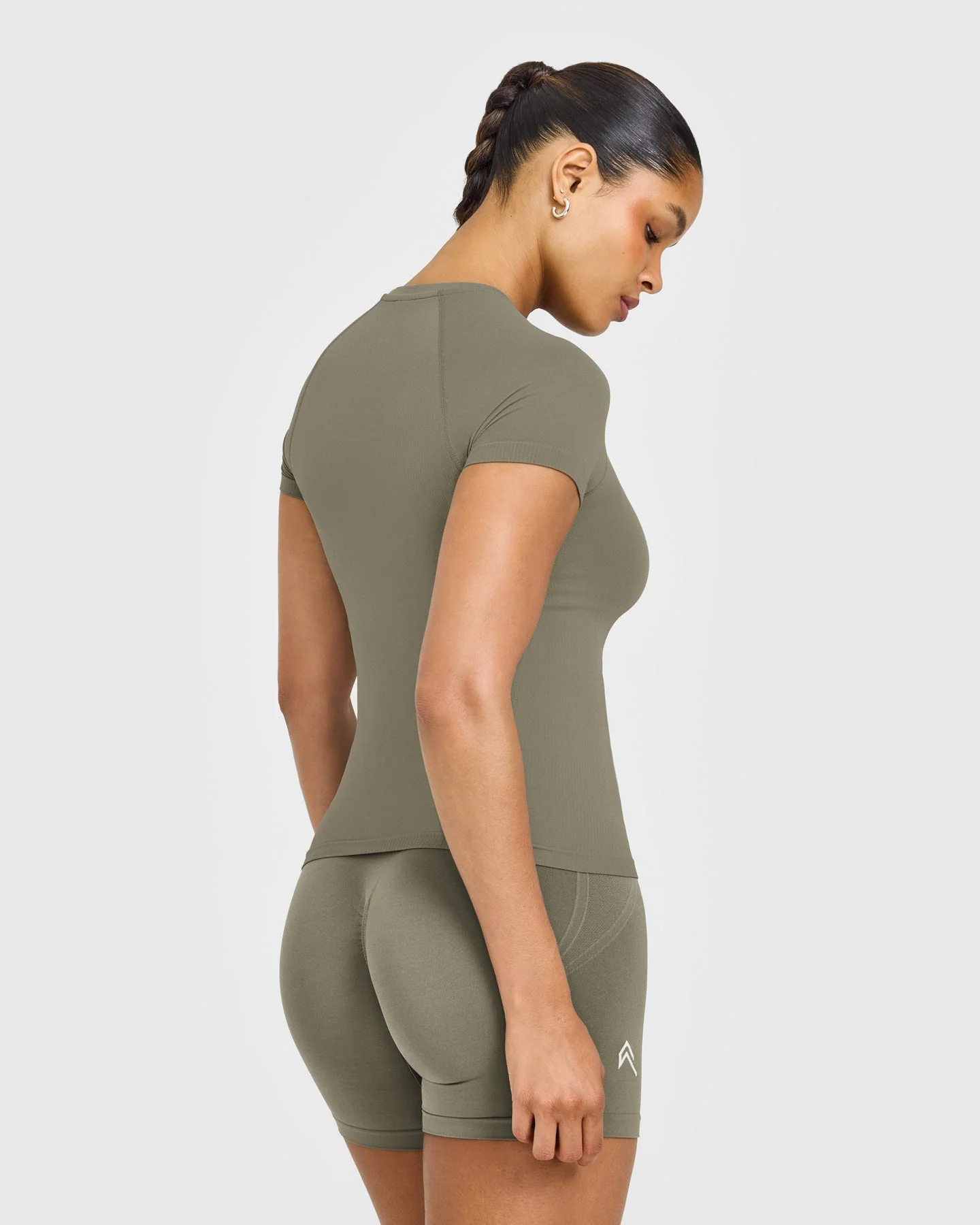 Go To Seamless Fitted Top | Alpine Green - Image 4
