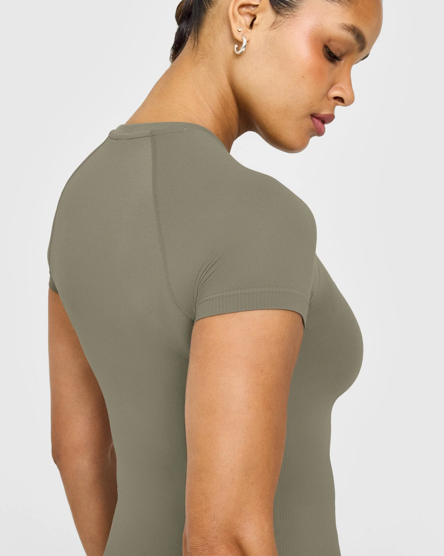 Go To Seamless Fitted Top | Alpine Green - Image 5